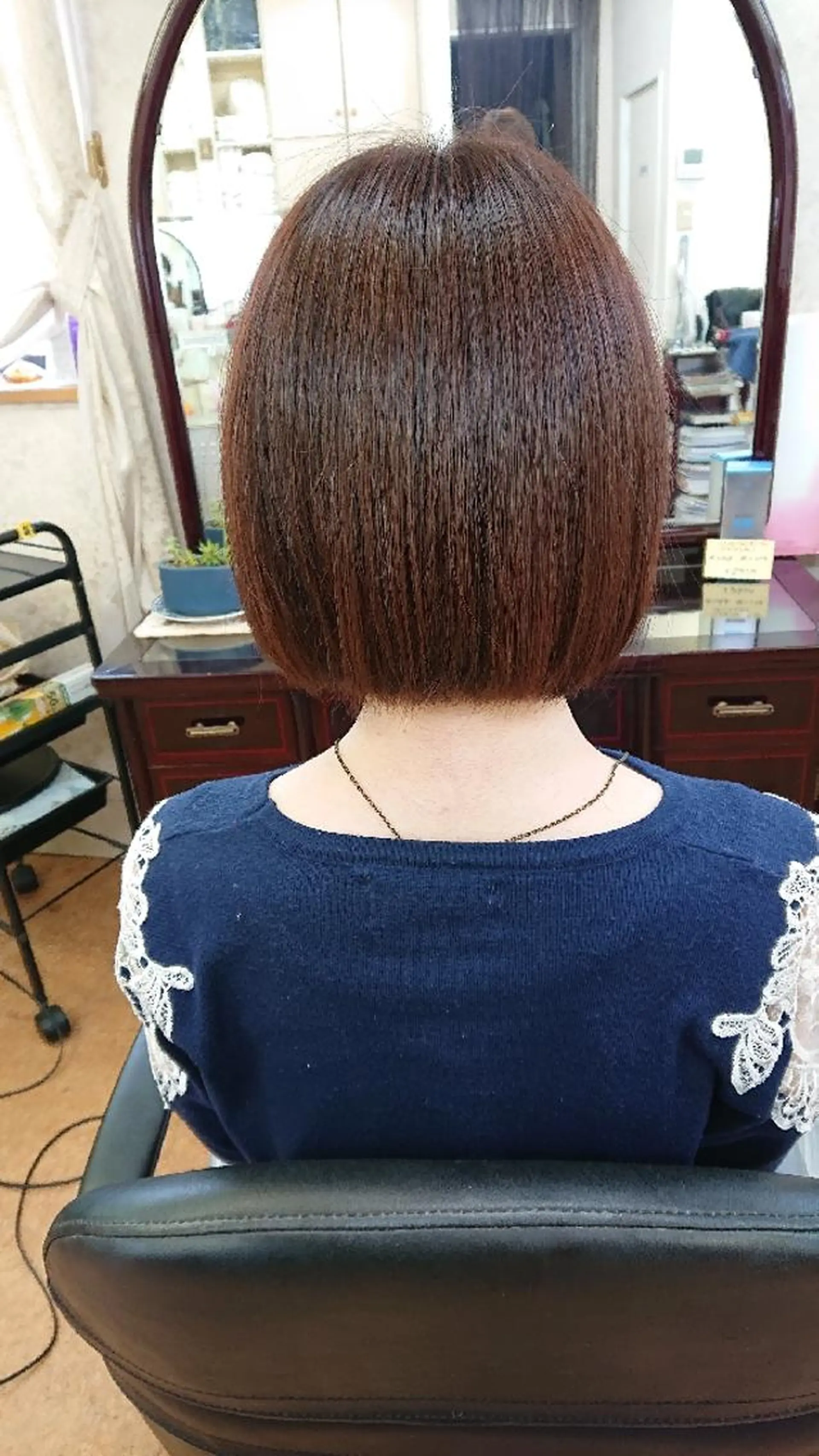 ミディアム カラー ベージュカラー ピンクカラー ピンクベージュ ボブ ROSSO 春日部店のヘアスタイル