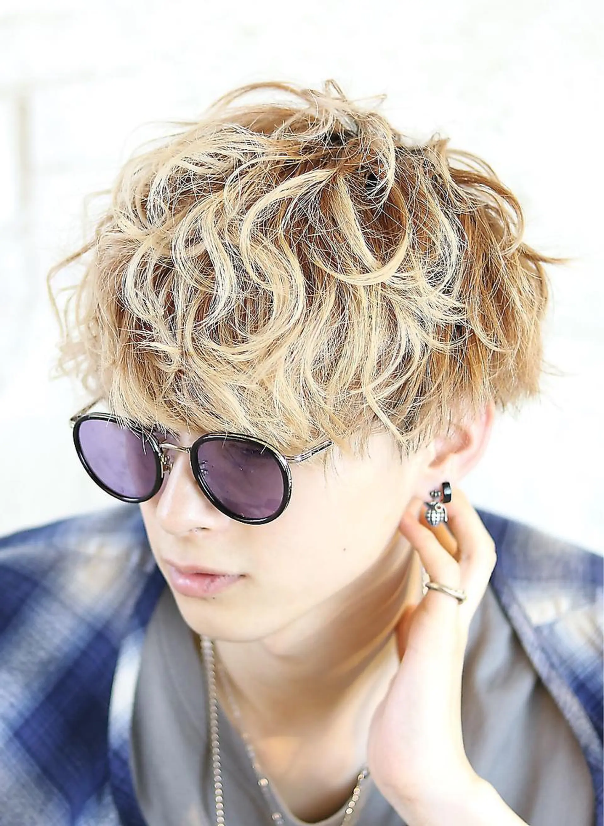 パーマ メンズ カット パーマ トリートメント est hair Ameri 松戸西口店所属・est  店長 ✂︎高橋✂︎のヘアスタイル