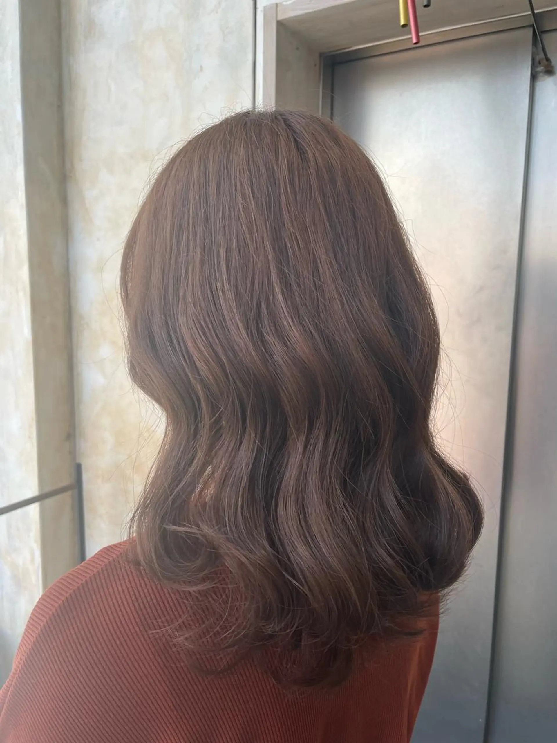 ミディアム カラー ブリーチ ブリーチなしカラー スリールヘアー所属・🖤nako/艶髪/ 透明感カラー🖤のヘアスタイル