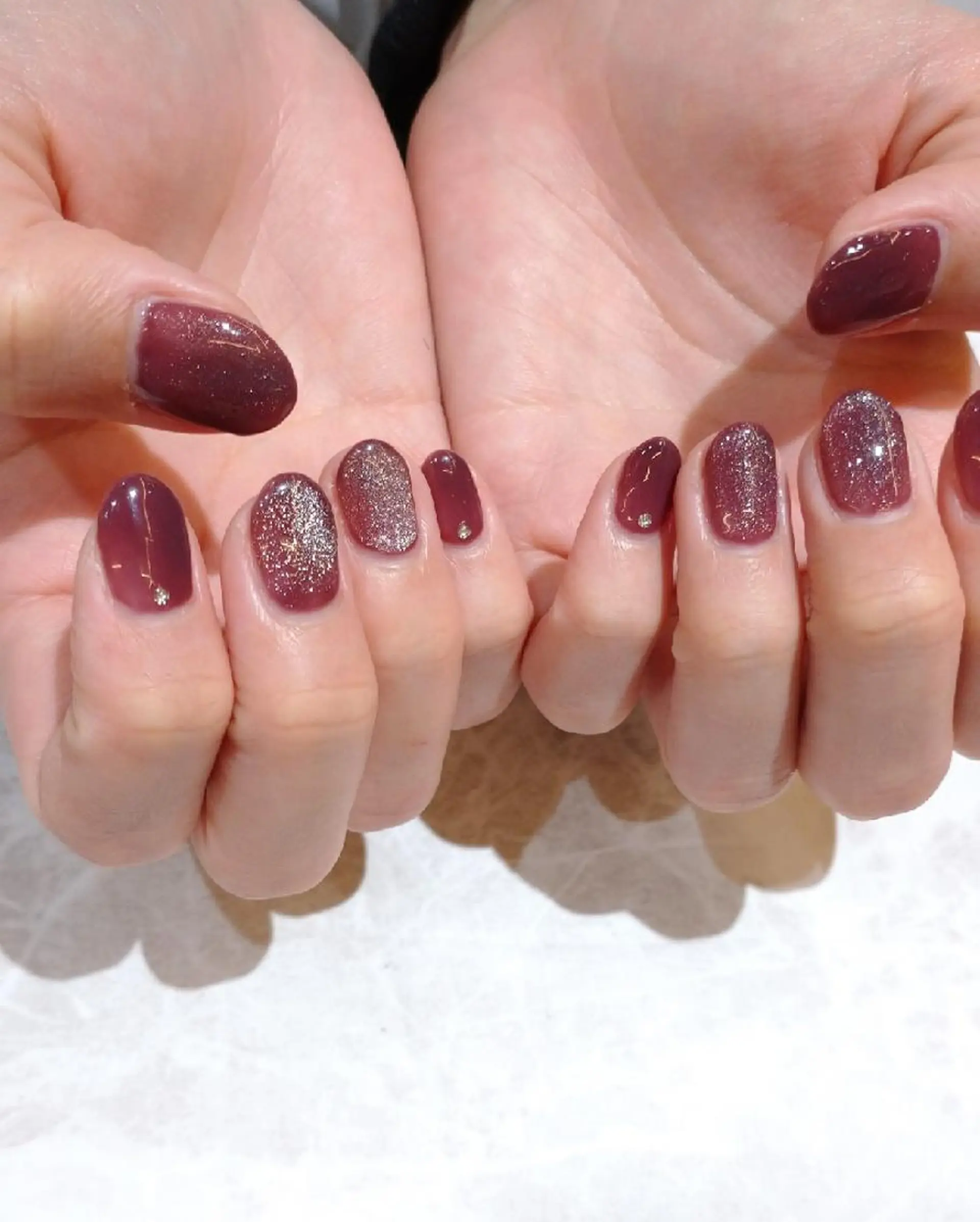 ネイル シンプルネイル ハンドネイル 會田 瑠衣のネイルデザイン