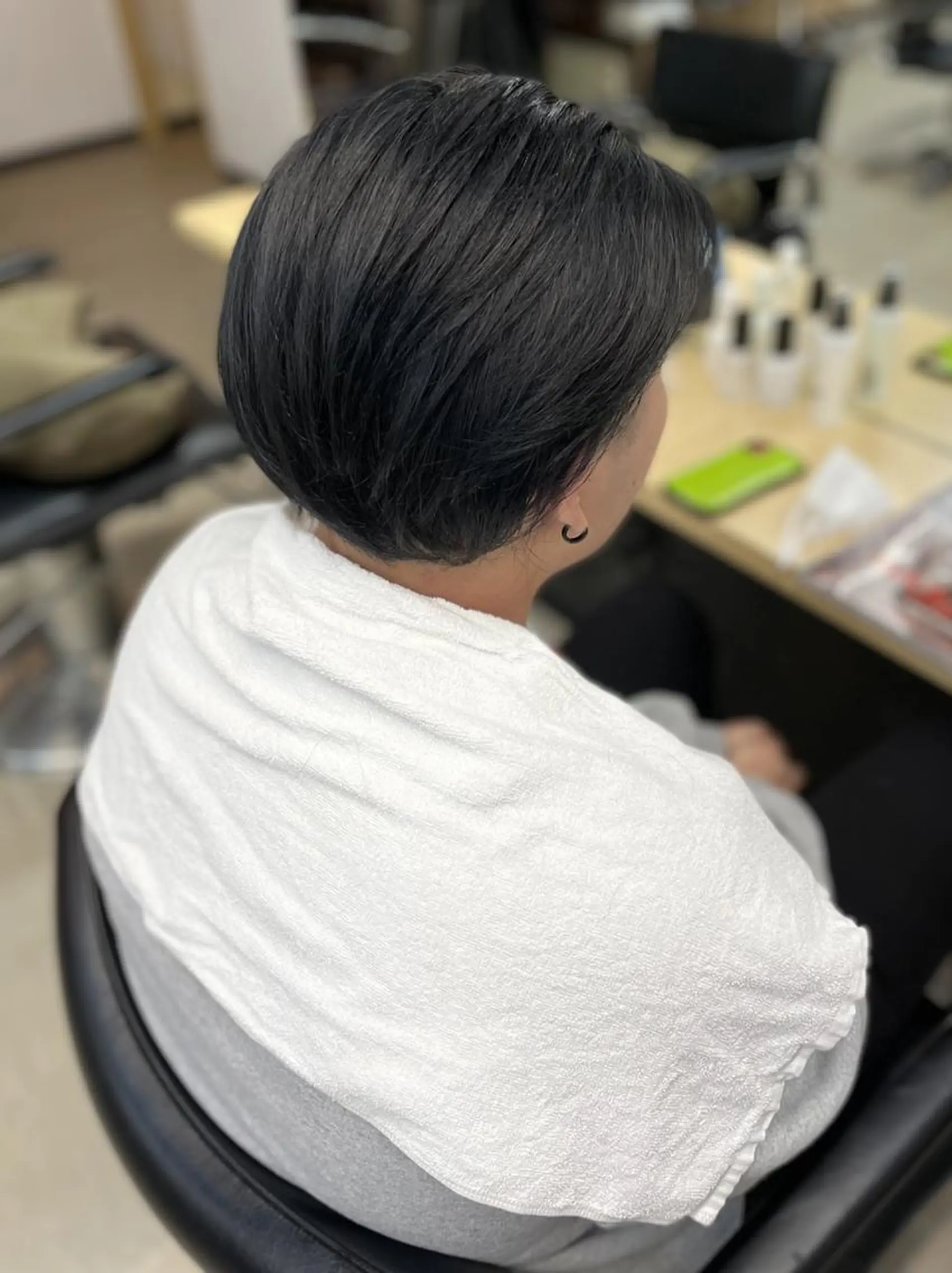 カラー メンズ 古川　イノアカラー 京汰　六本松のヘアスタイル