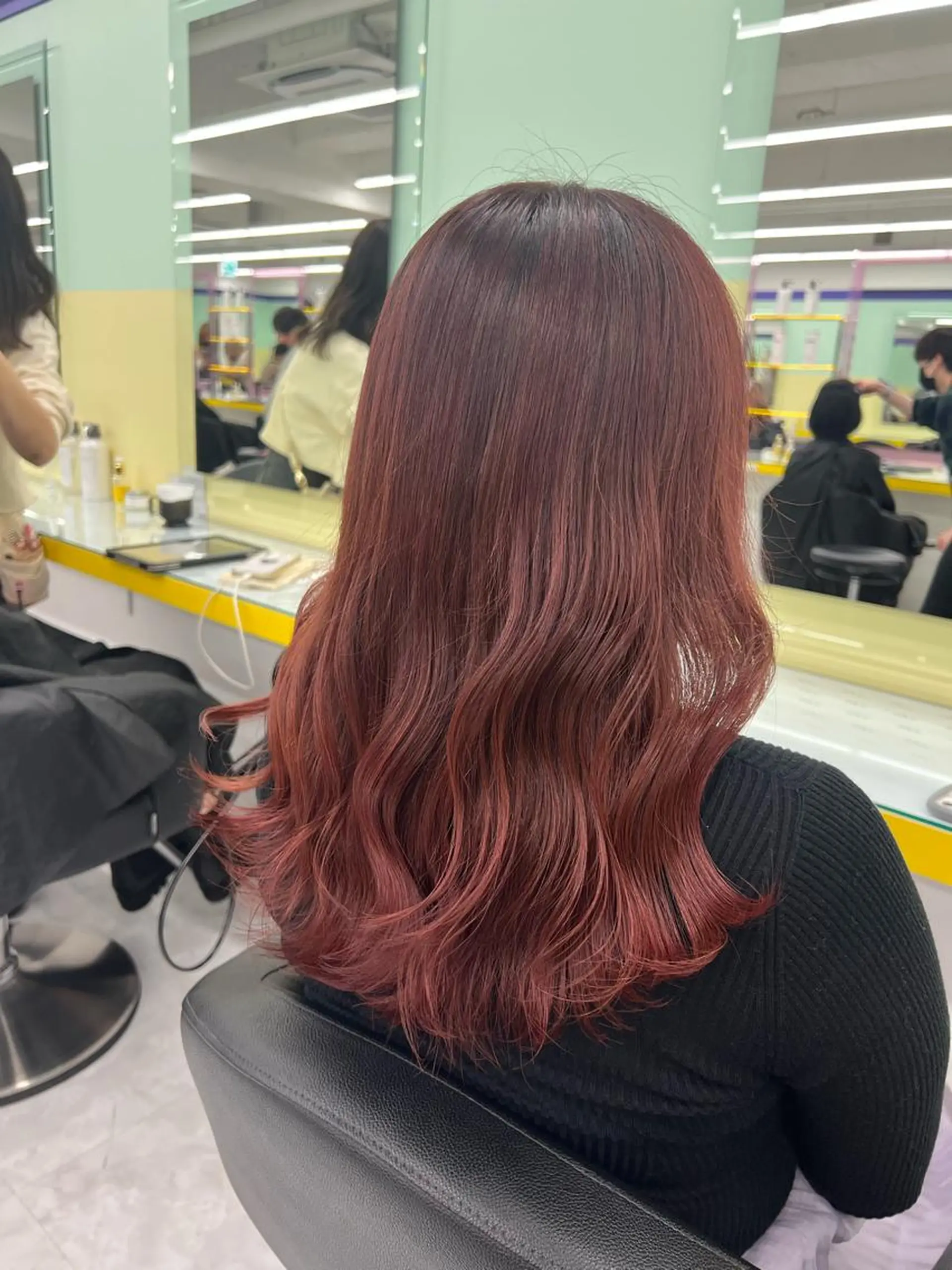 セミロング パーマモデル募集💖 まなみのヘアスタイル