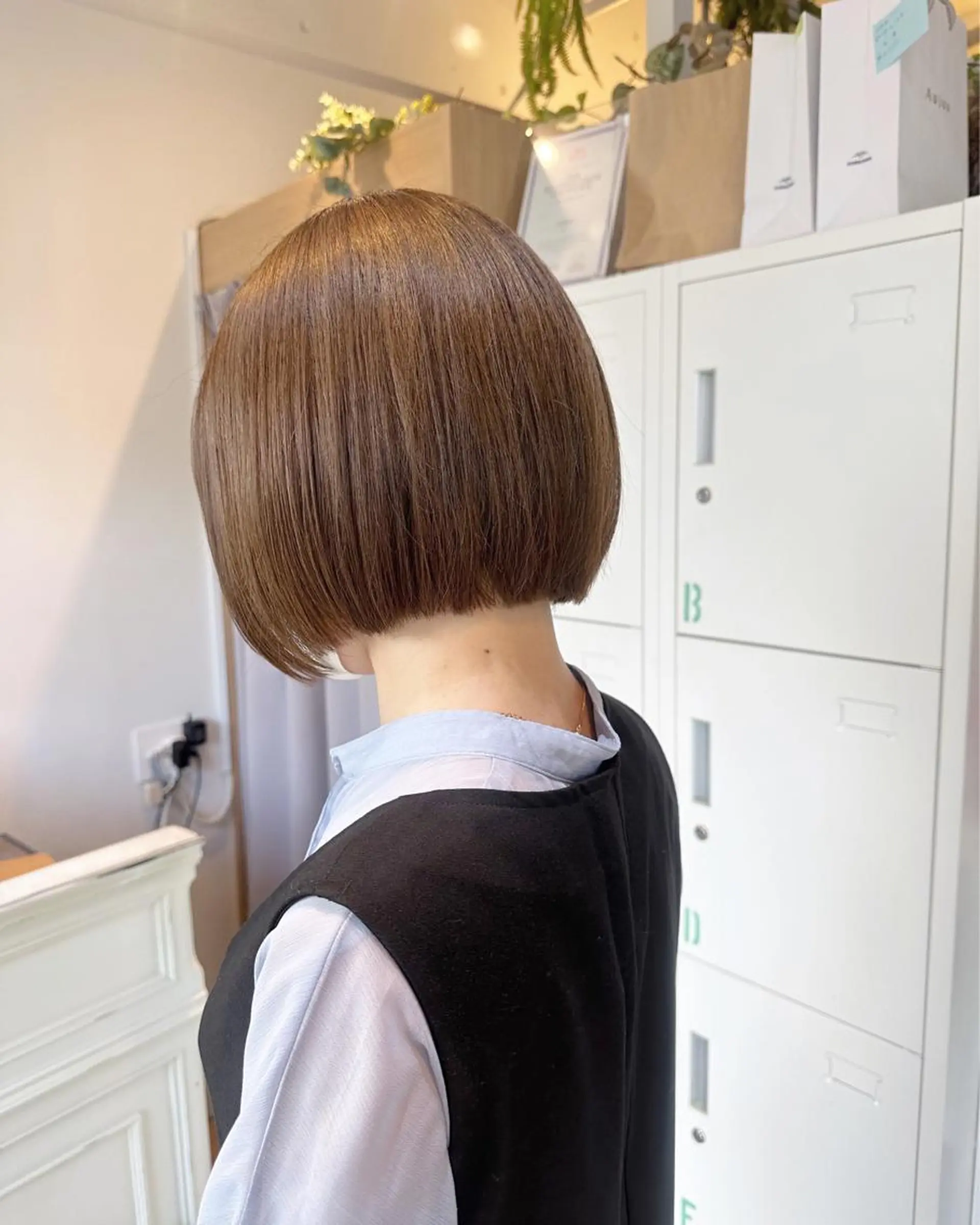 ショート カット ヘアカラー トリートメント ＨＩ ROのヘアスタイル