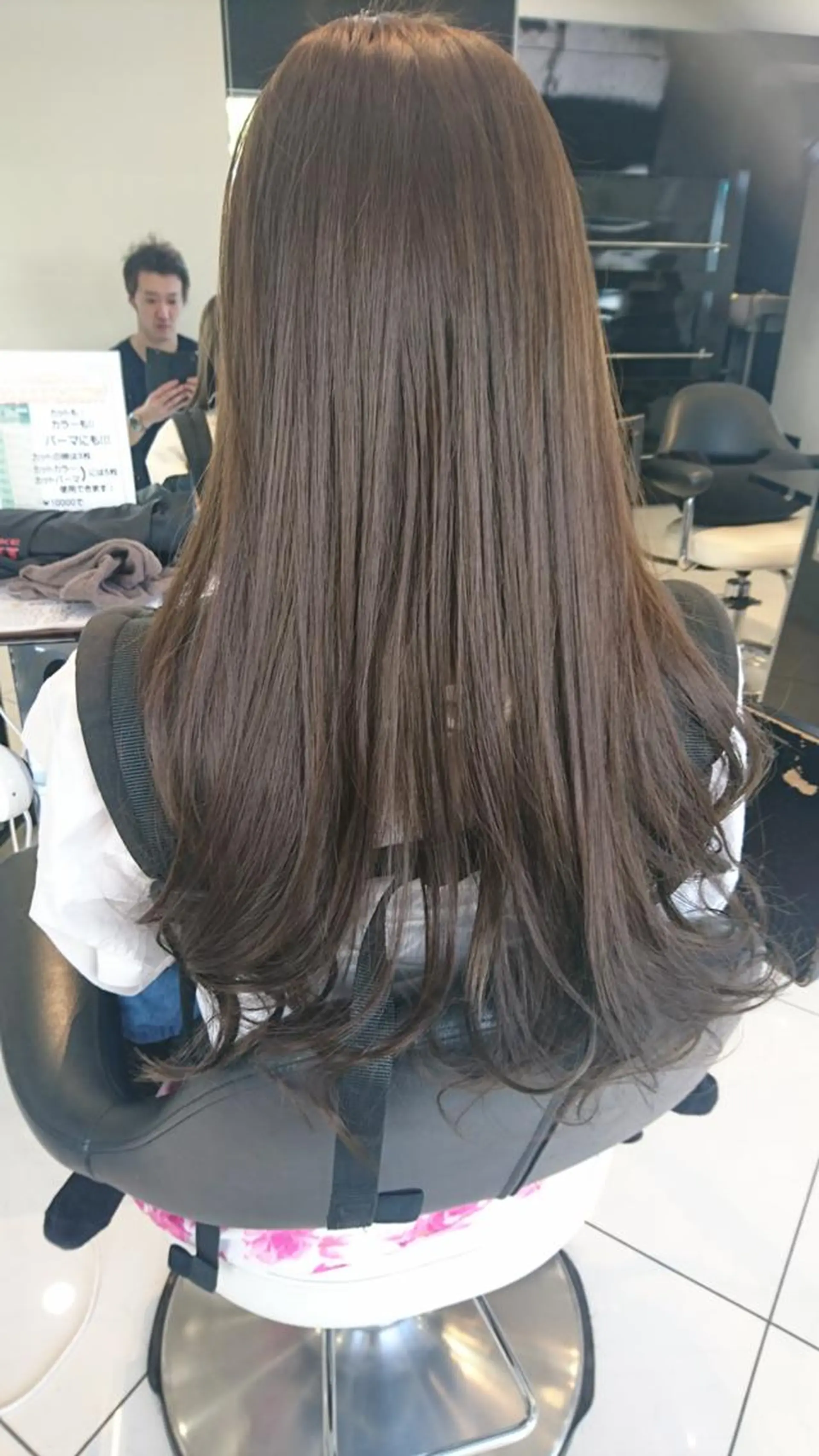 カラー ショートボブ ボブ 髪質改善 縮毛矯正 カット ヘアカラー トリートメント ジニアル所属・長島 司のヘアスタイル