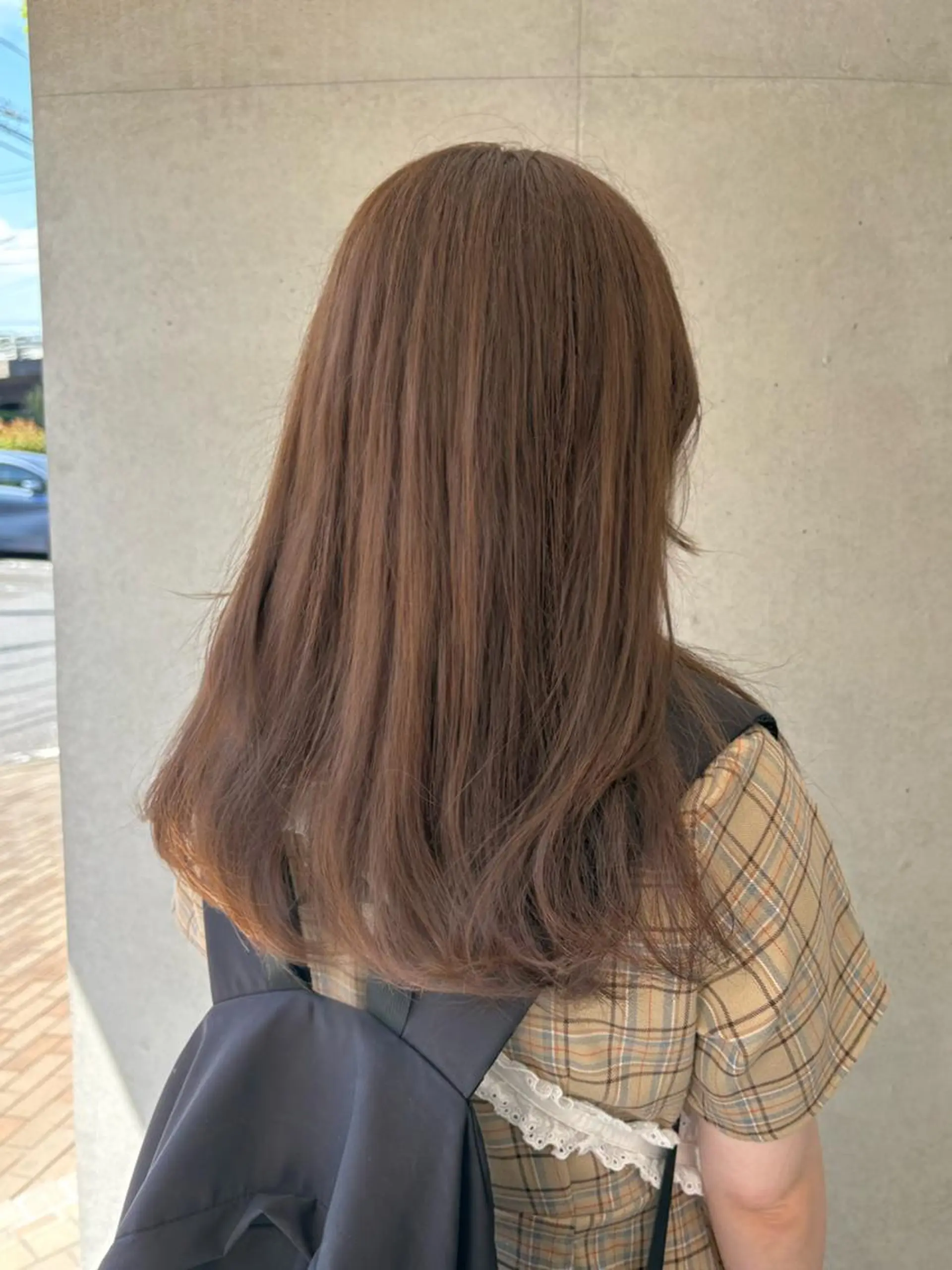 ロング ヘアカラー レナ🧸🤎 アメリシュシュのヘアスタイル