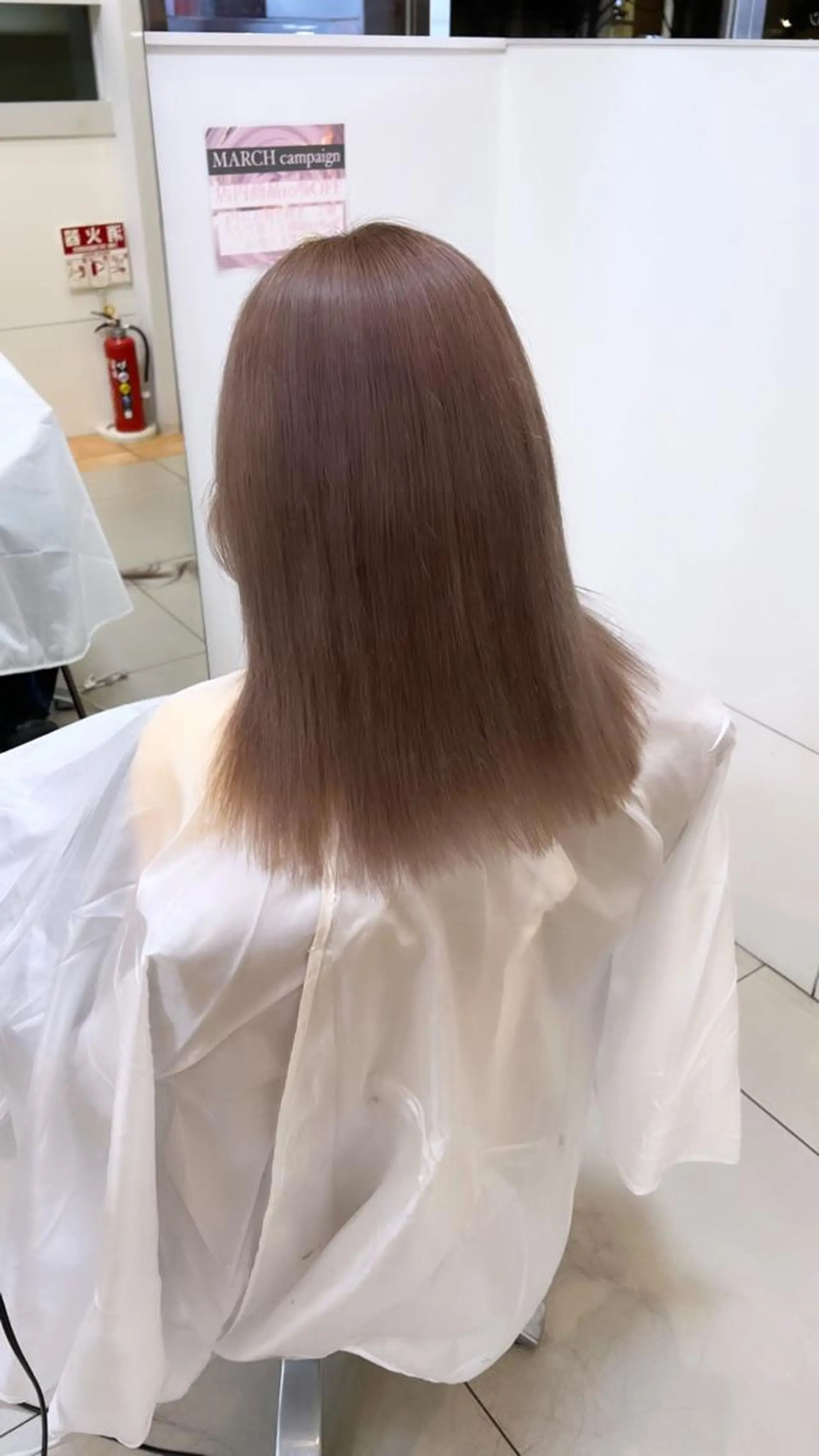 ロング カラー ハイトーンカラー SOYONなんば店 ／韓国風のヘアスタイル