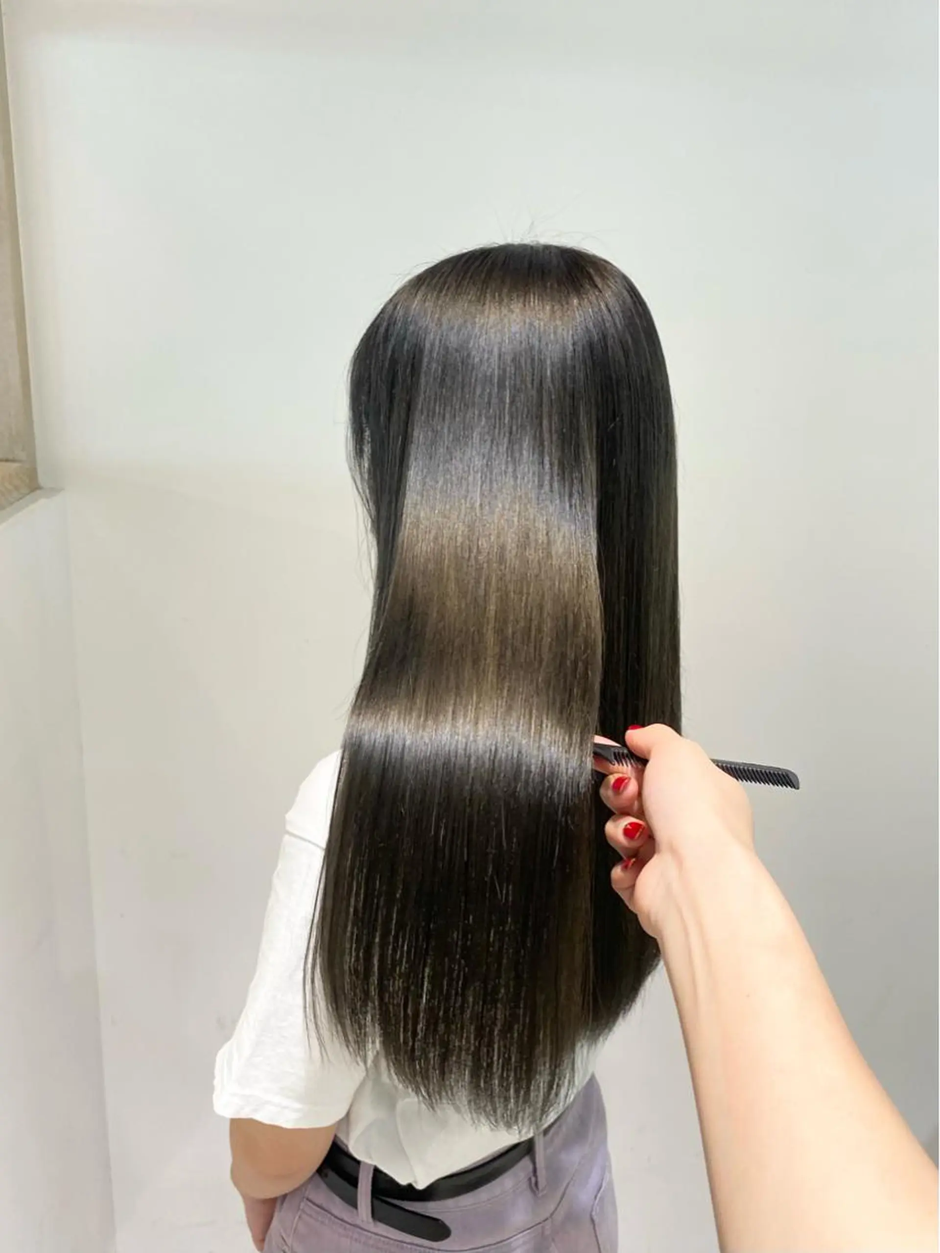 ロング トリートメント カット ヘアカラー トリートメント motel所属・モデルや芸能人も通う ✨マンツーマンサロンのヘアスタイル