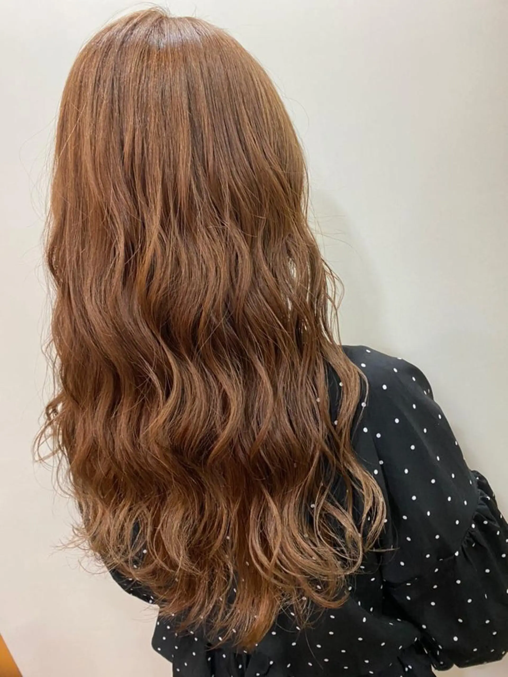 ロング カラー レイヤーカット✂️ 若葉のヘアスタイル