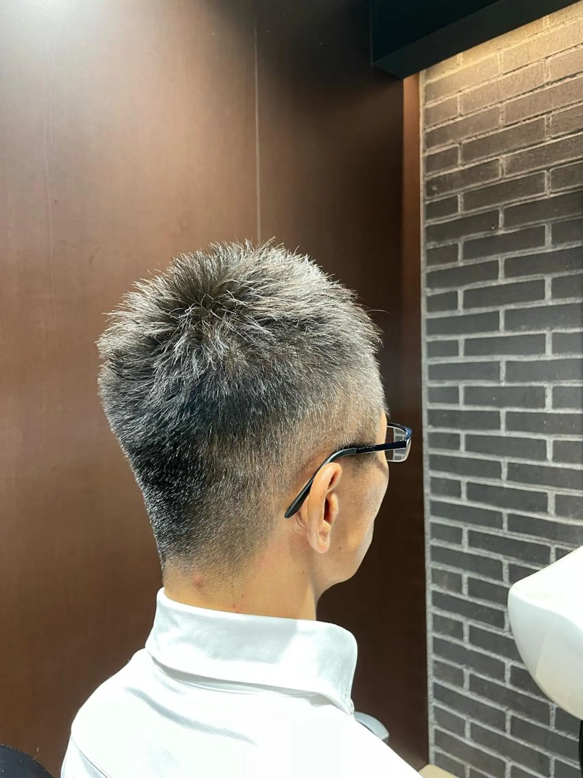 メンズ 横尾 太尊ビジネススタイルのヘアスタイル