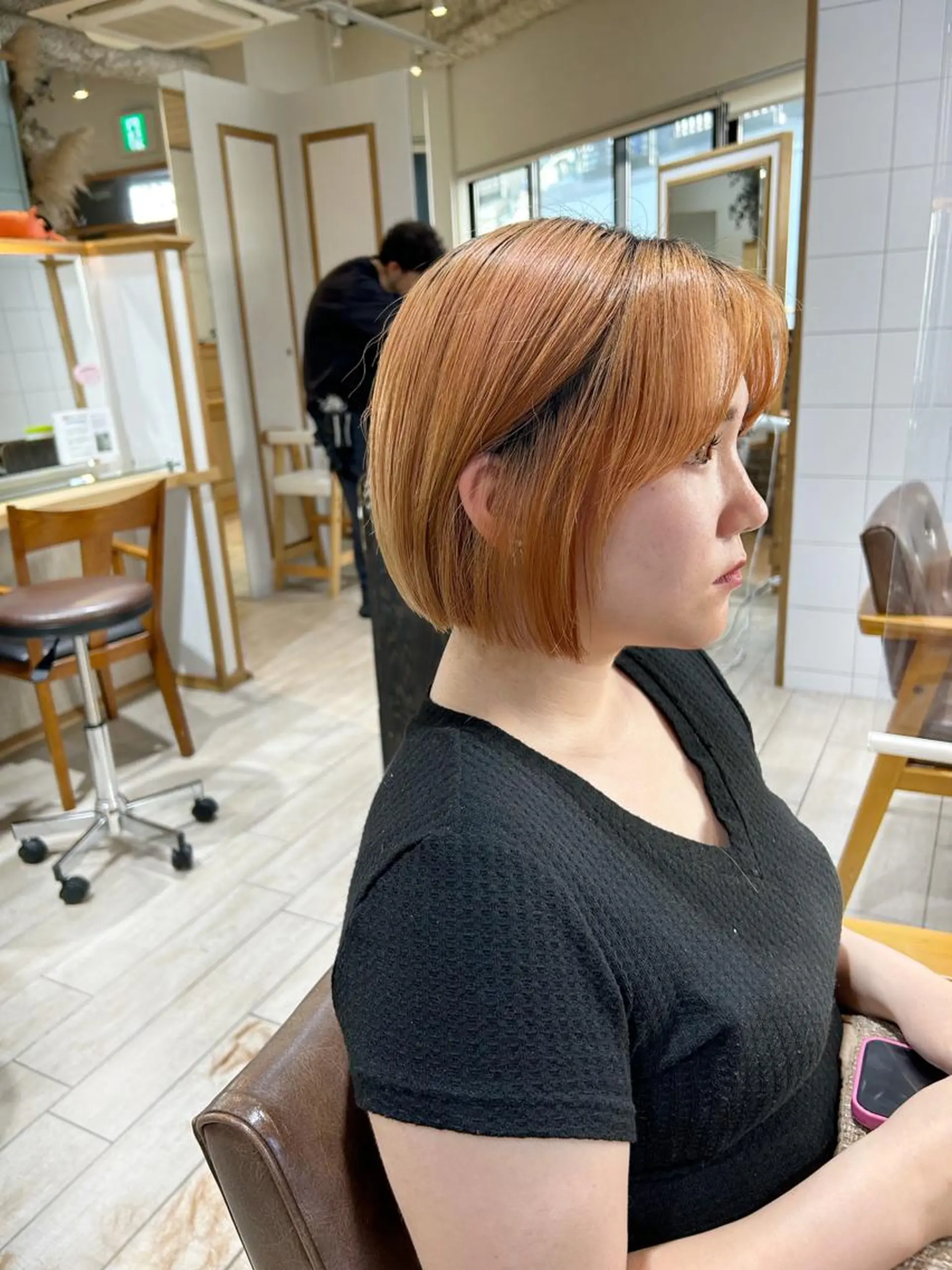 ミディアム カット ヘアカラー Ami 🕊‎✨のヘアスタイル