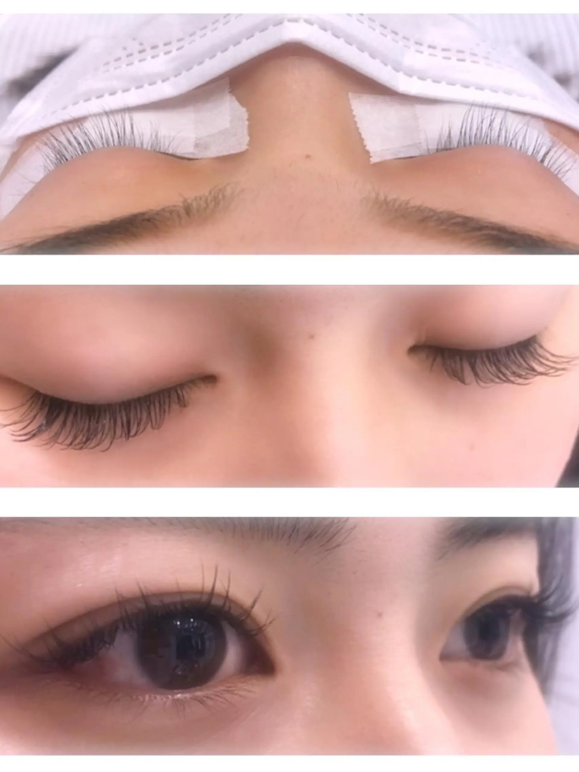 マツエク・マツパ 保子 祐里香のヘアスタイル