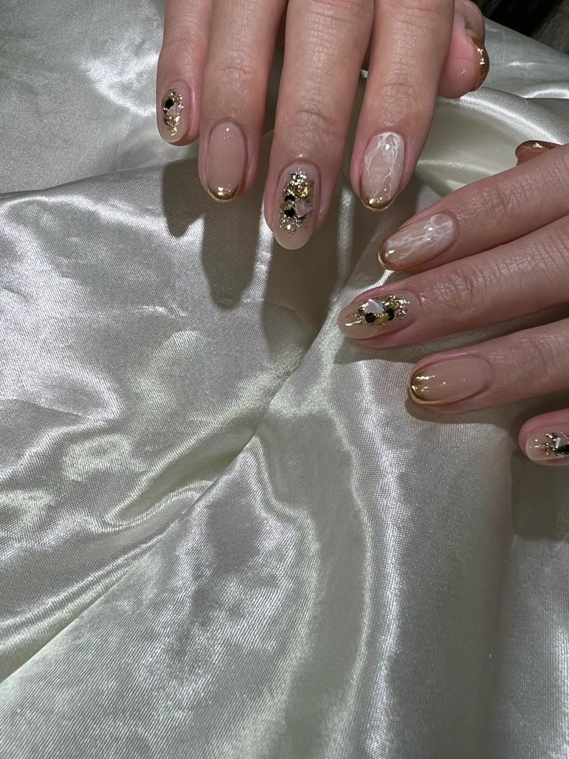 ネイル 持ち込み ハンドネイル ハンドケア Charme. NOBUKOのネイルデザイン