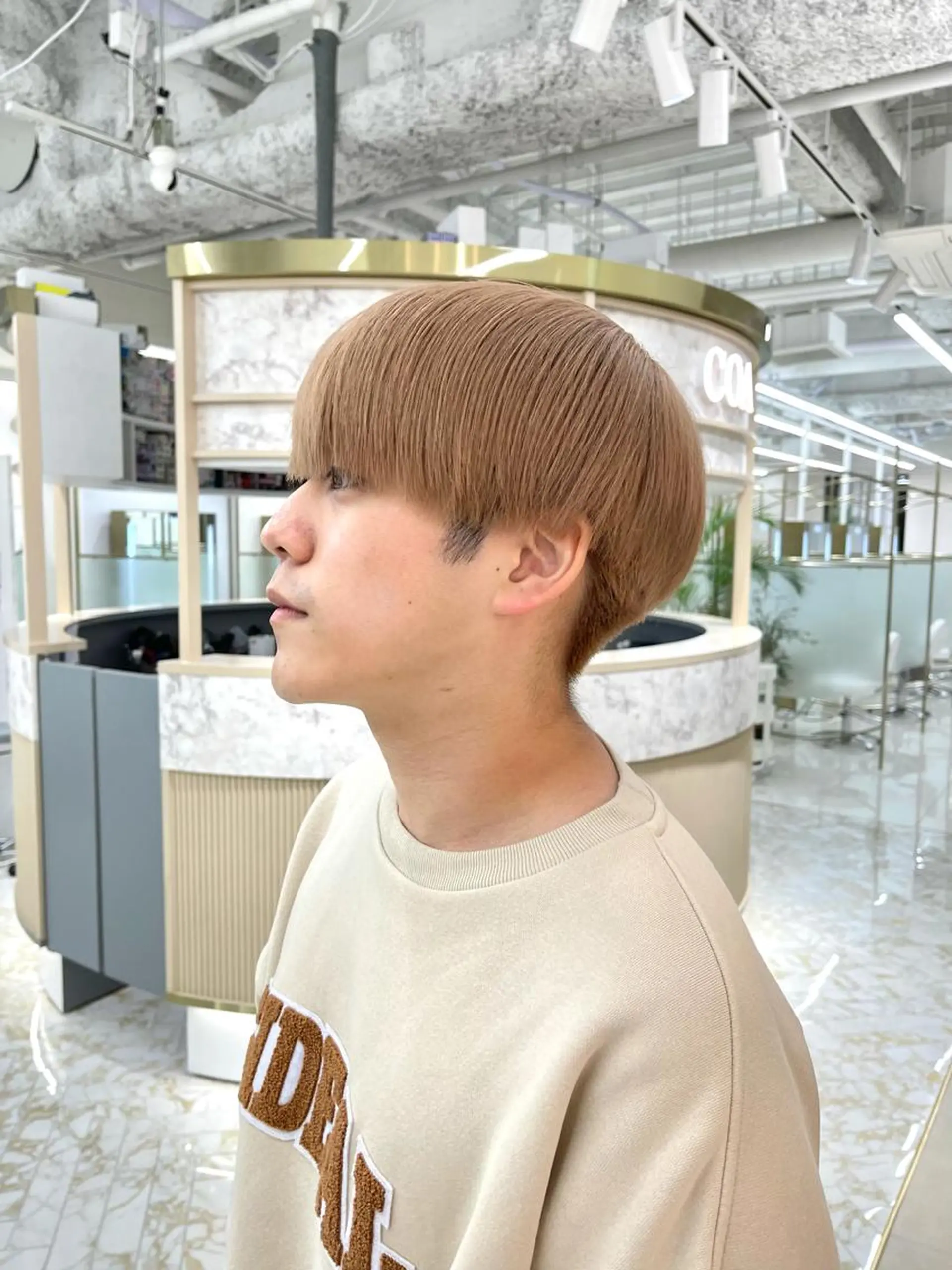 ロング カラー メンズ KEISHI COA銀座のヘアスタイル