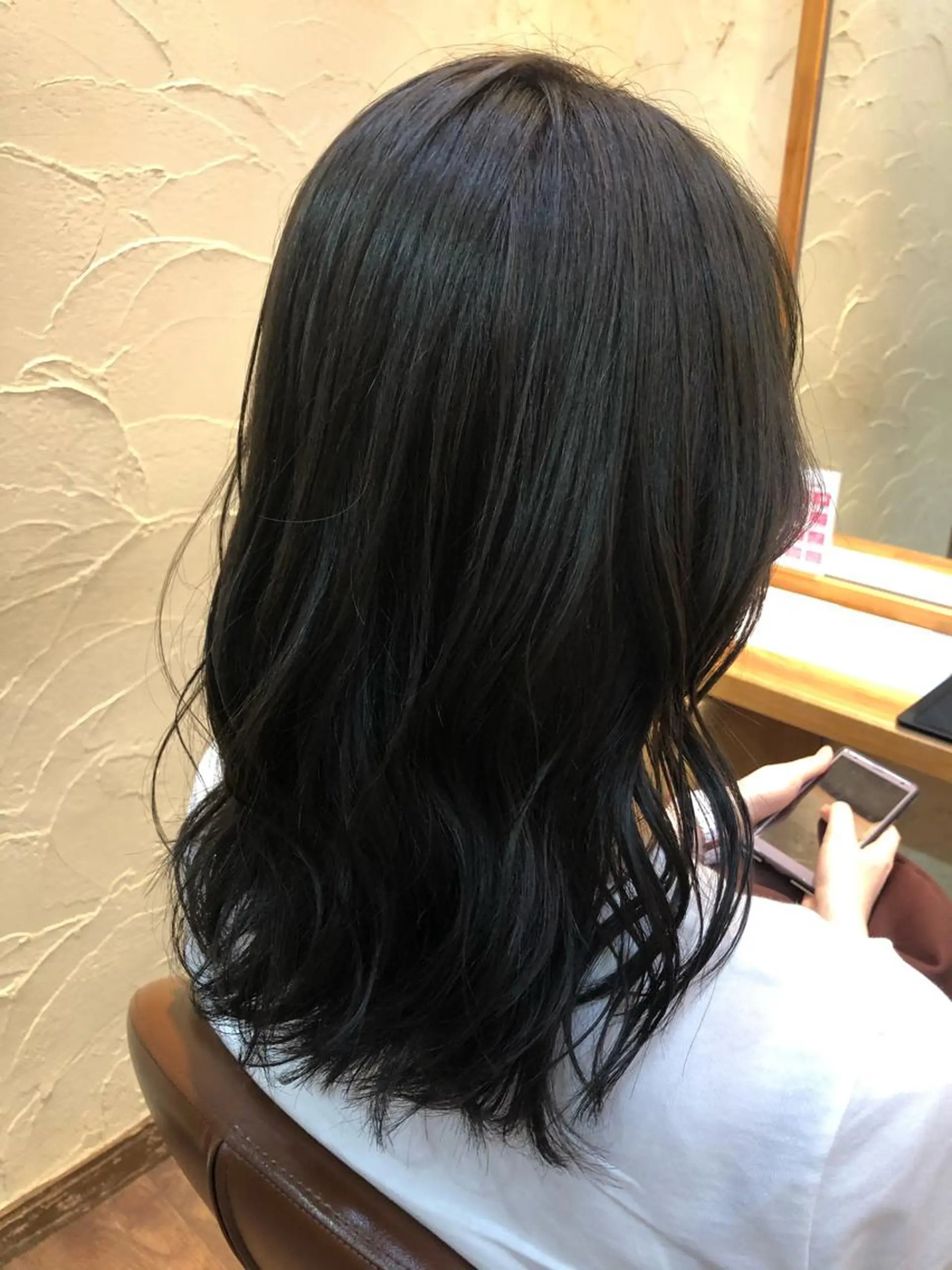 セミロング カラー アディクシーカラー 透明感カラー ダークグレー ダークグレージュ グレージュ ✨🌿大人可愛い愛さ れhair🌿✨松本のヘアスタイル
