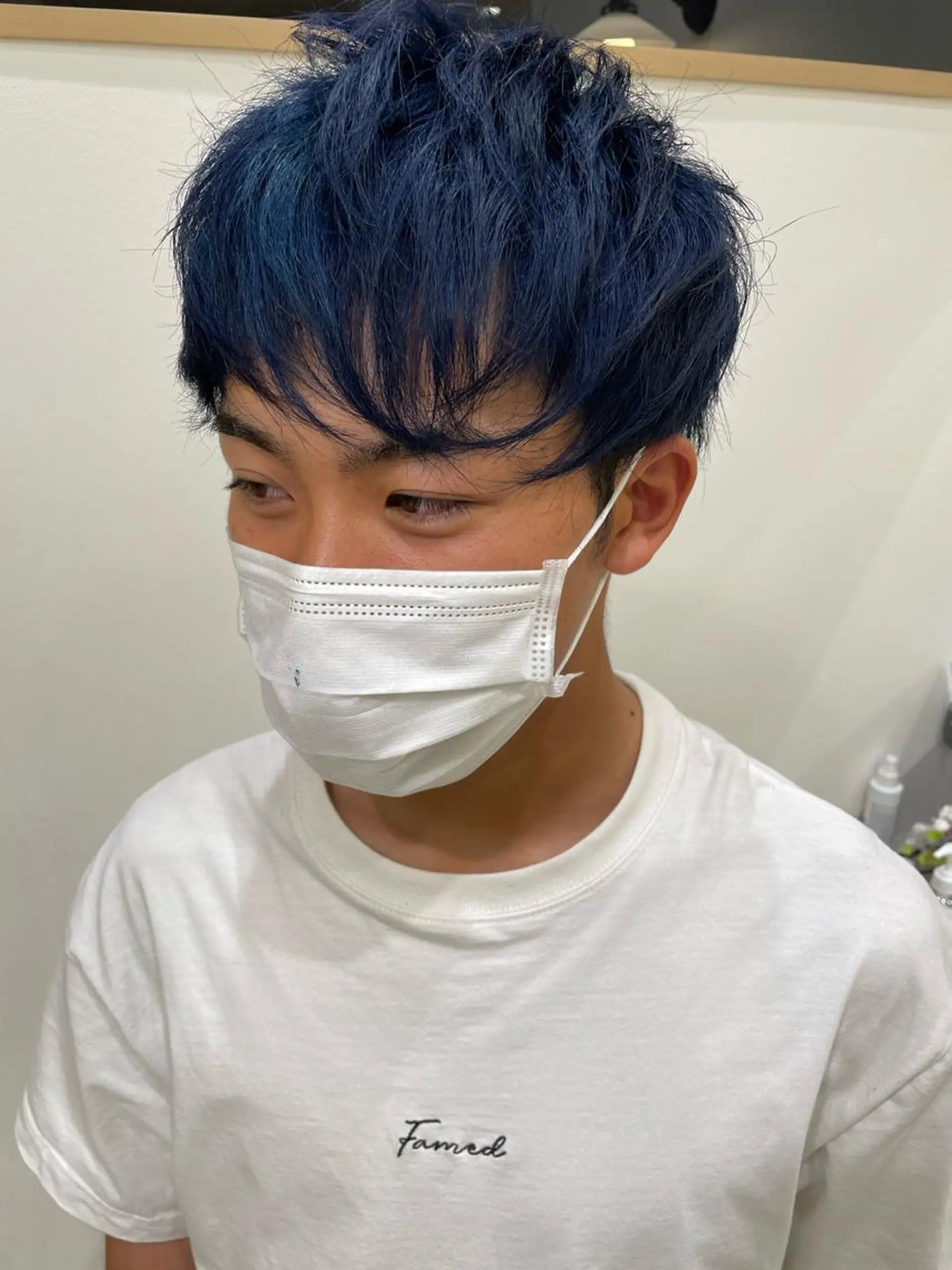 カラー メンズ メンズブリーチ ブリーチ ダブルカラー 🤍太田 叶佳🤍のヘアスタイル