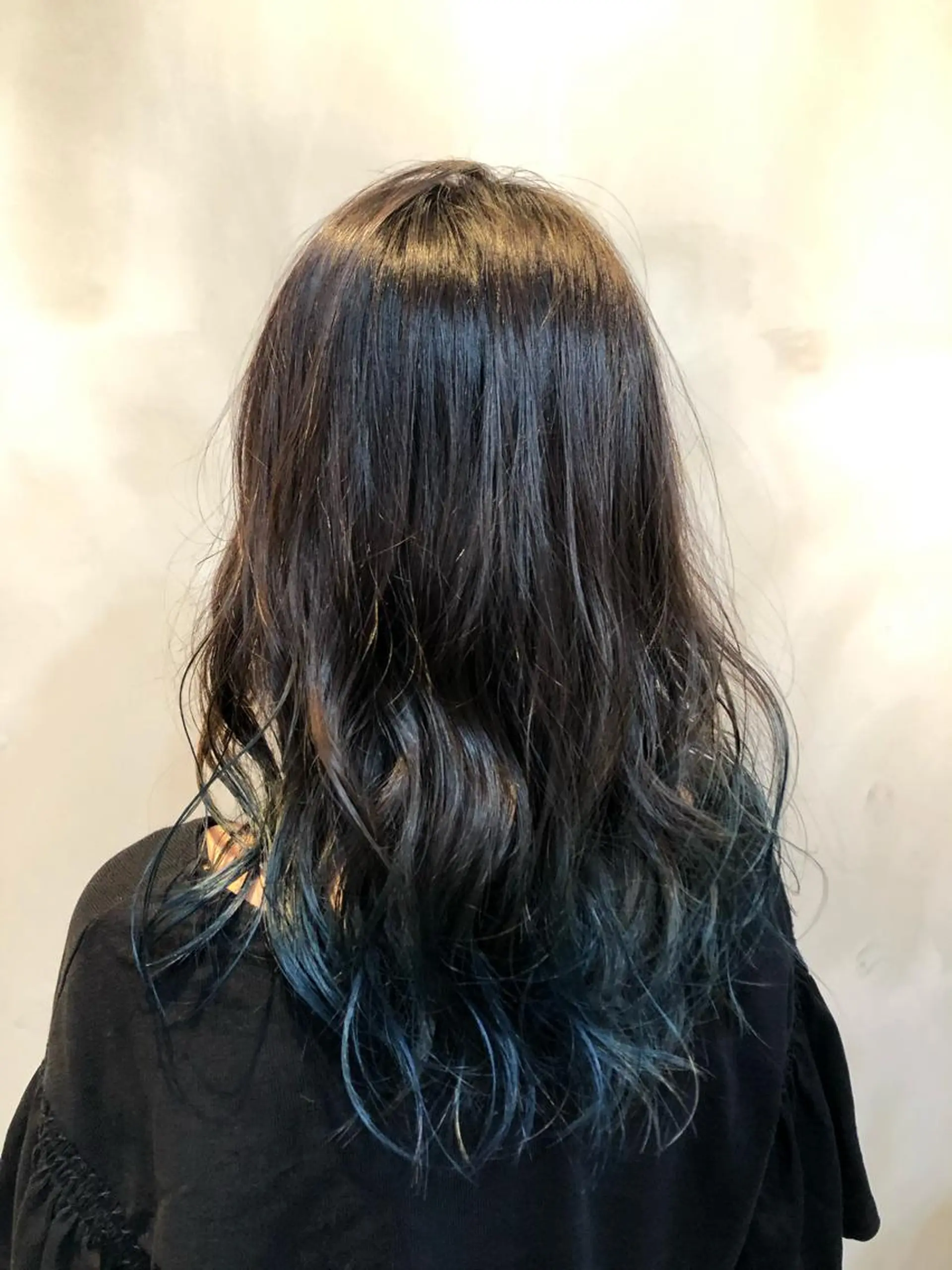 ミディアム カラー ブルーカラー ヘアカラー Sail所属・Sail 【セイル】のヘアスタイル