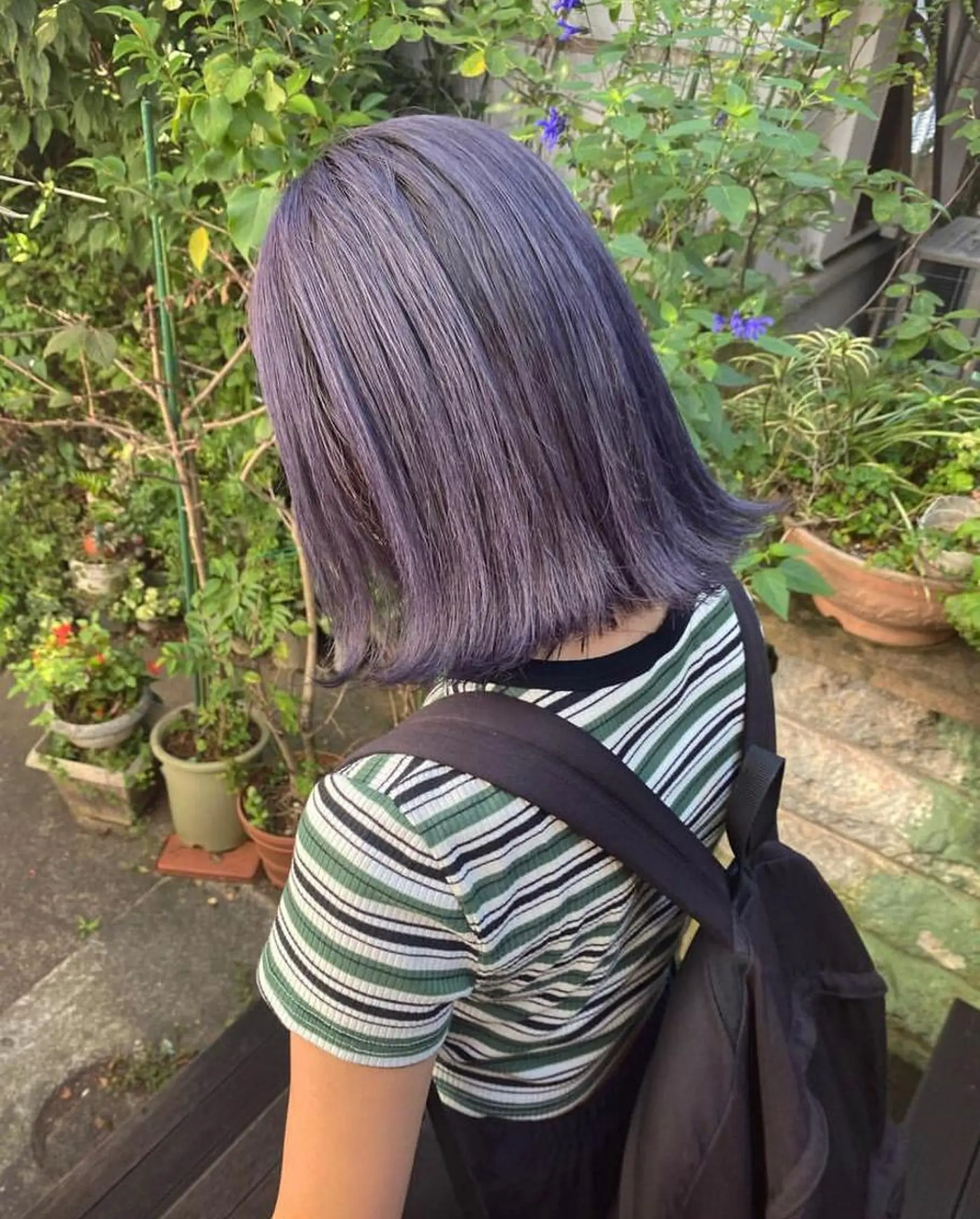 ミディアム カラー アッシュ ベージュカラー デザインカラー グレージュ ハイライトカラー nanaka/ レイヤーカットのヘアスタイル