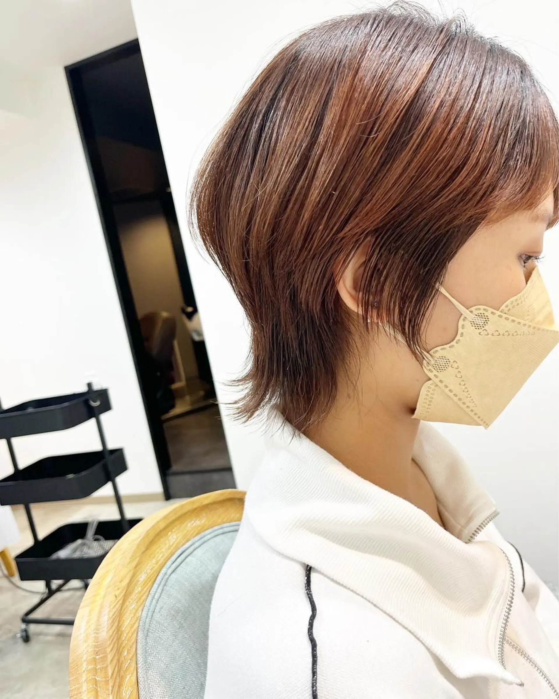 ショート ショートヘア ウルフカット ショート&ボブ井上 菜樹のヘアスタイル