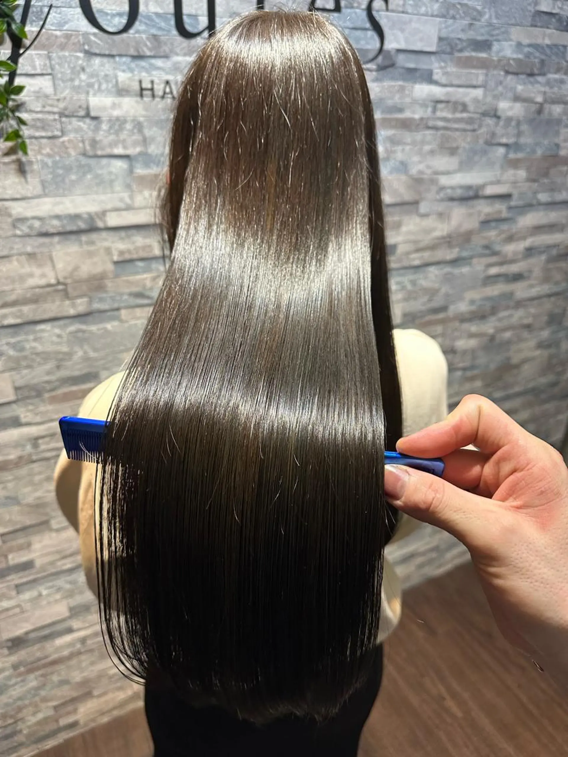 ロング カラー カット ヘアカラー トリートメント ヘッドスパ youres hair 東口店所属・🌸ULTOWA🌸 髪質改善/縮毛/店長のヘアスタイル