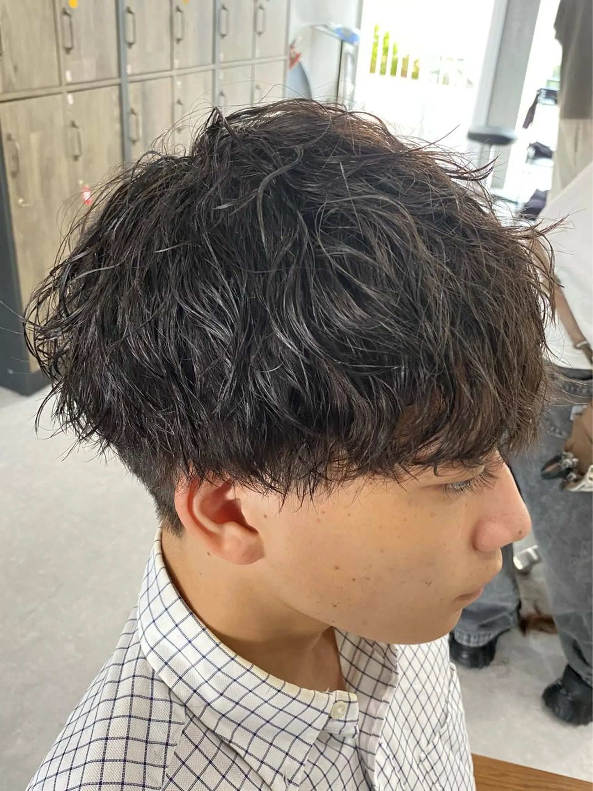 ショート カラー パーマ メンズ メンズお任せ下さい！ 店長⭐︎小橋のヘアスタイル