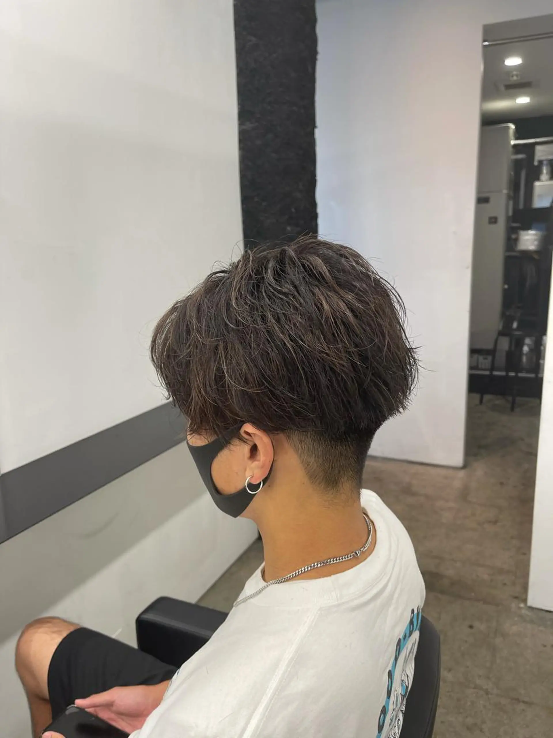 ショート カット パーマ トリートメント TAKUMI .のヘアスタイル