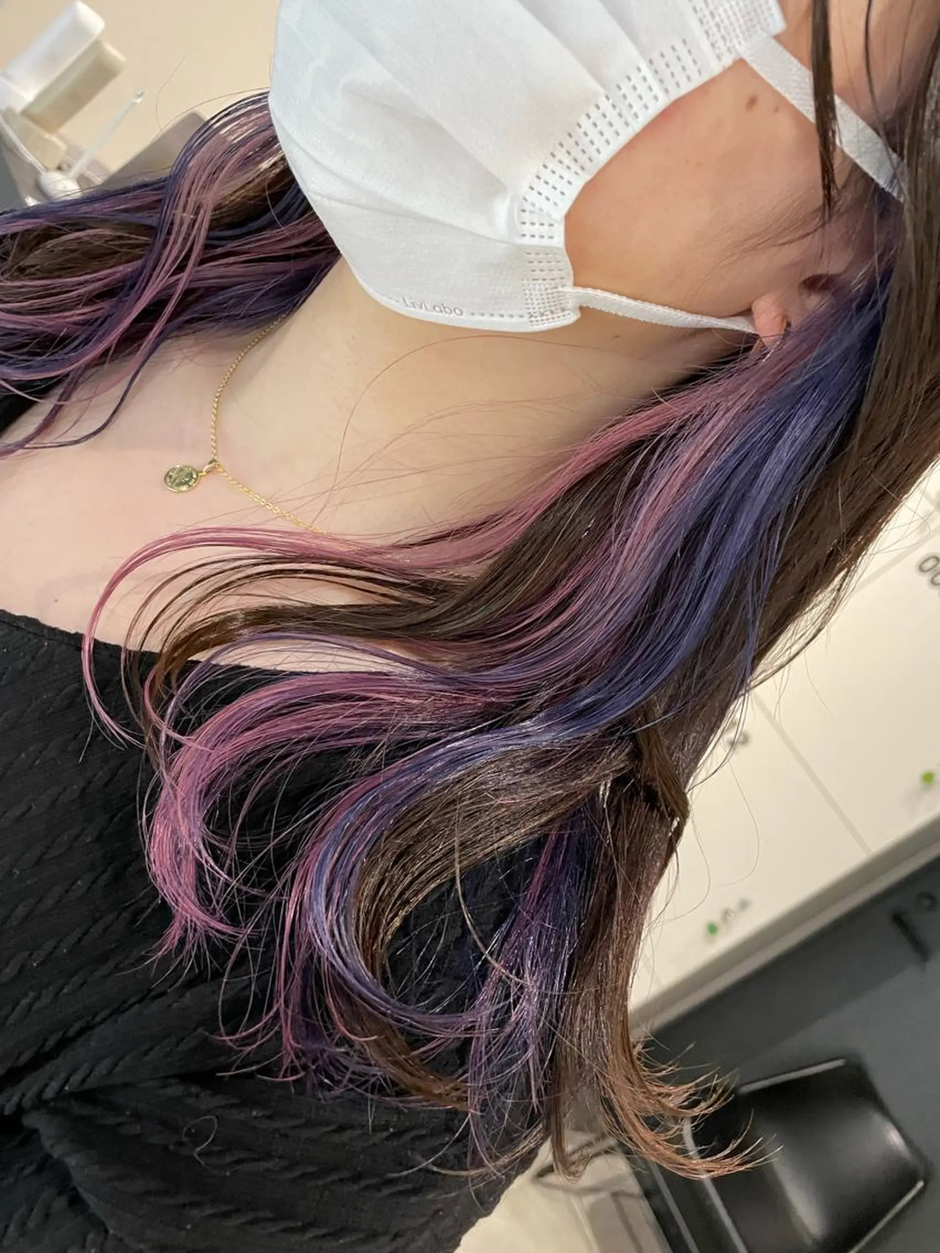 ミディアム カラー ヘアカラー トリートメント ブリーチ👩‍🦳/ ‪✂︎MANAMIのヘアスタイル