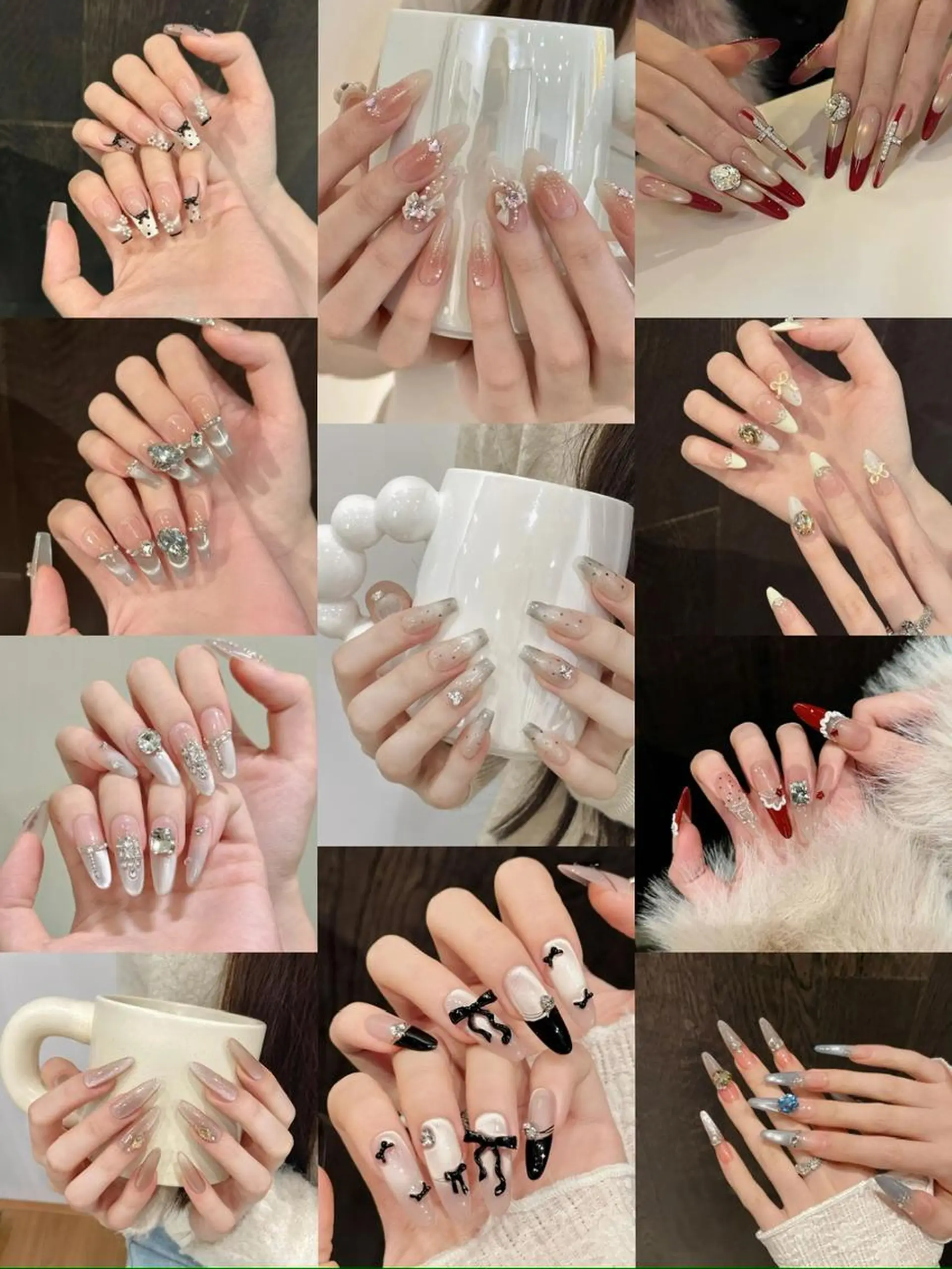 ネイル ジェルネイル ネイルチップ ワンホンネイル ハンドネイル Salon de Minuit🦩のネイルデザイン