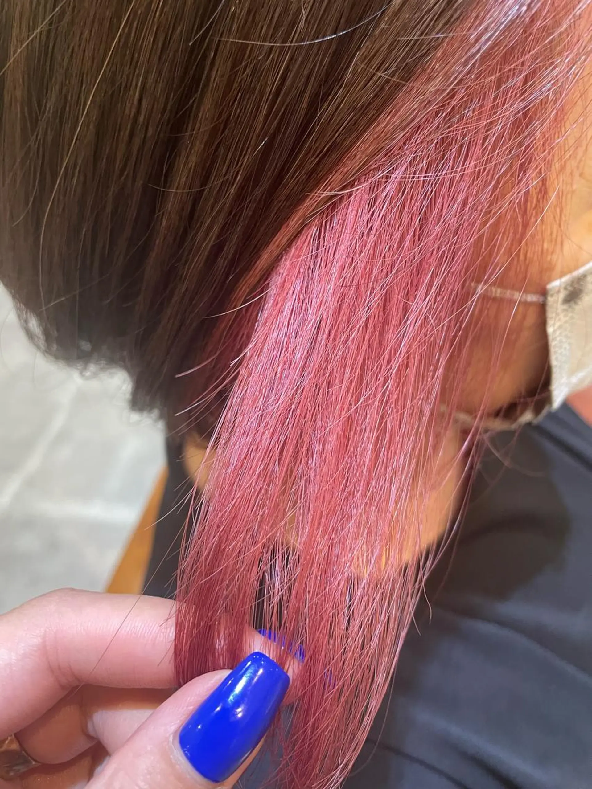 ミディアム カラー ヘアカラー トリートメント 🍓 JURiA 🍓のヘアスタイル