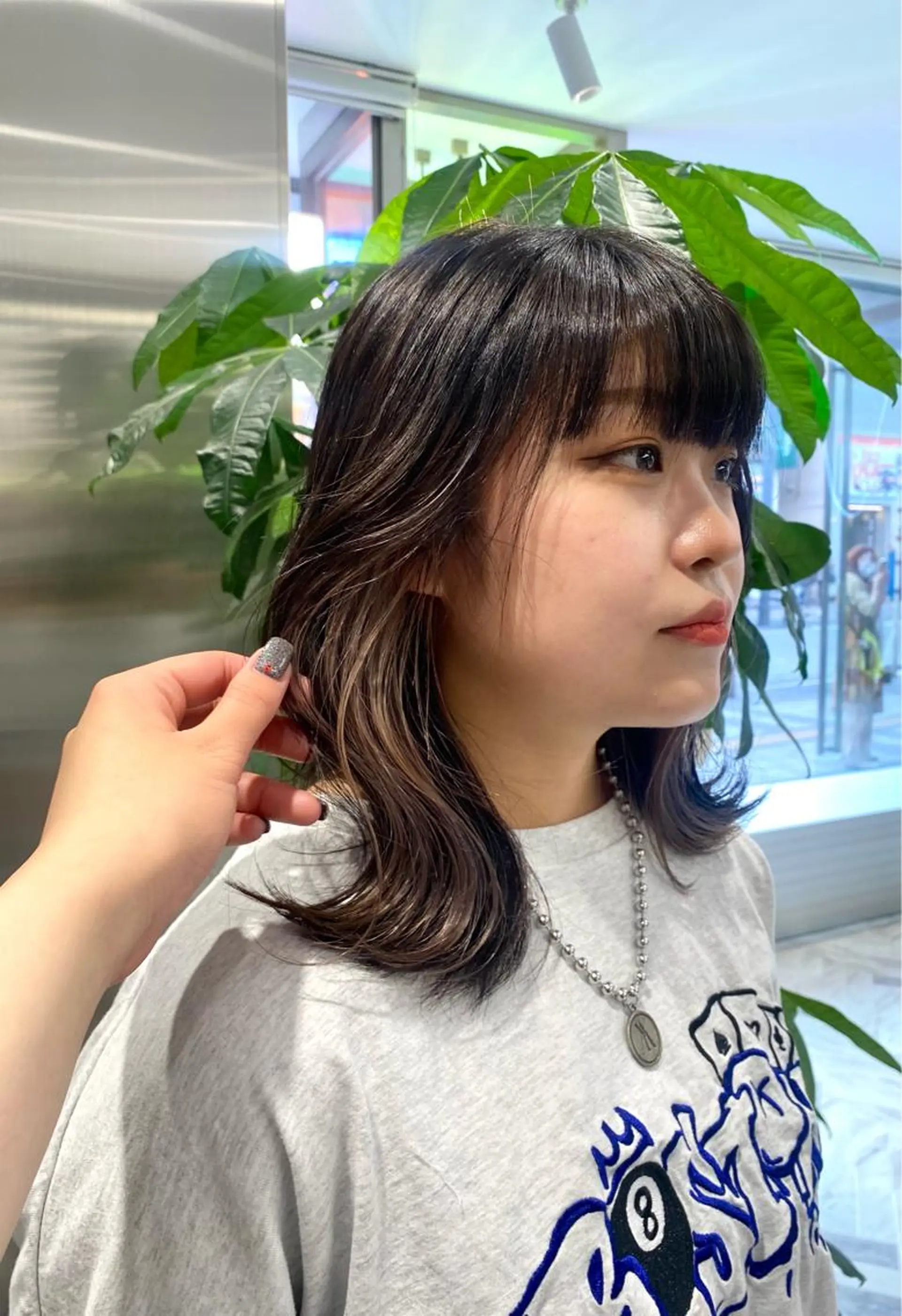 カラー イヤリングカラー ヘアカラー otoha☆カラー/ レイヤー/八王子のヘアスタイル