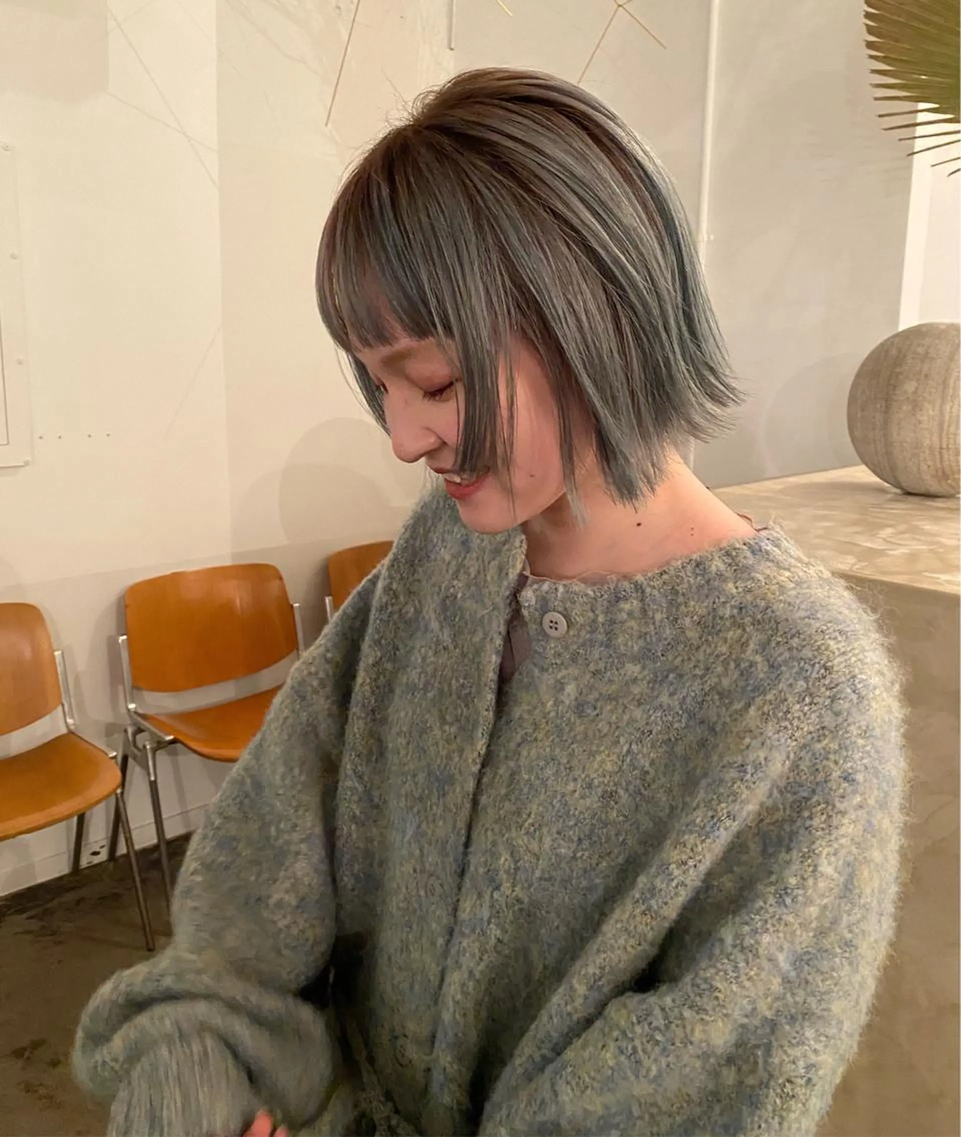 ショート カラー 原 瑞希のヘアスタイル
