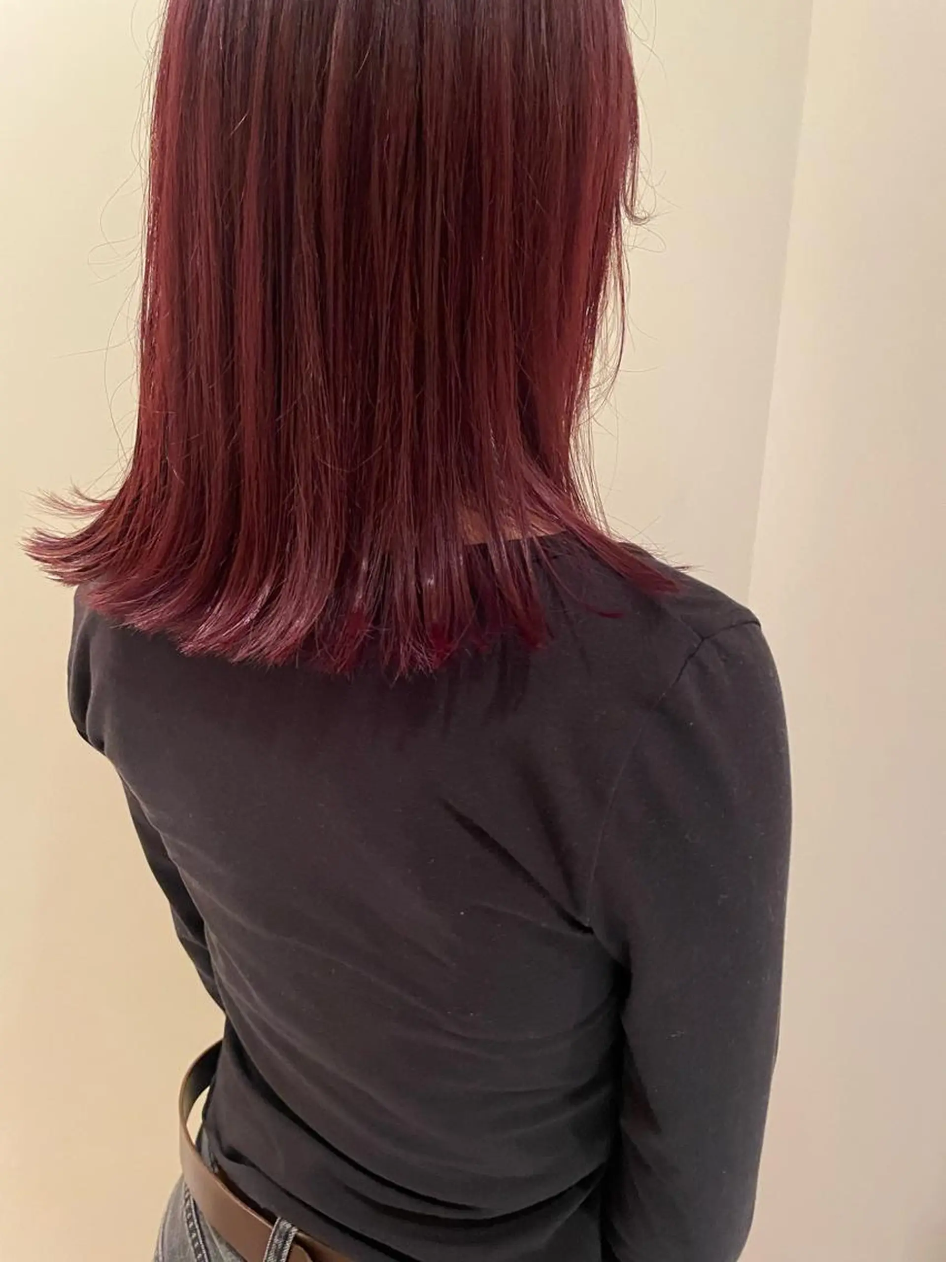 ミディアム ボブ ホノカのヘアスタイル