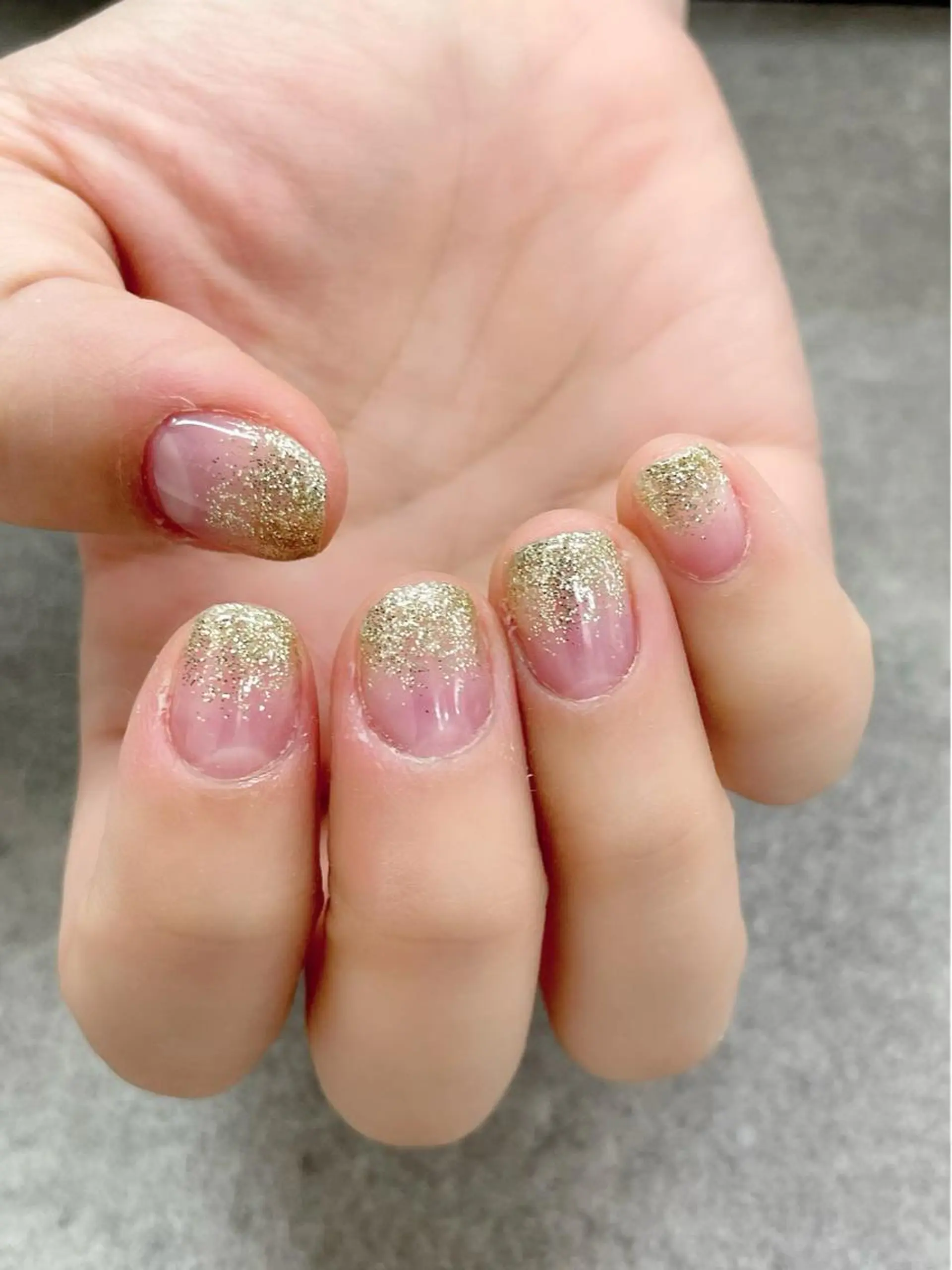 ネイル ラメ(グリッター) ハンドネイル eclat BEAUTY NAIL SALON所属・eclat 🍓Yoshidaのネイルデザイン