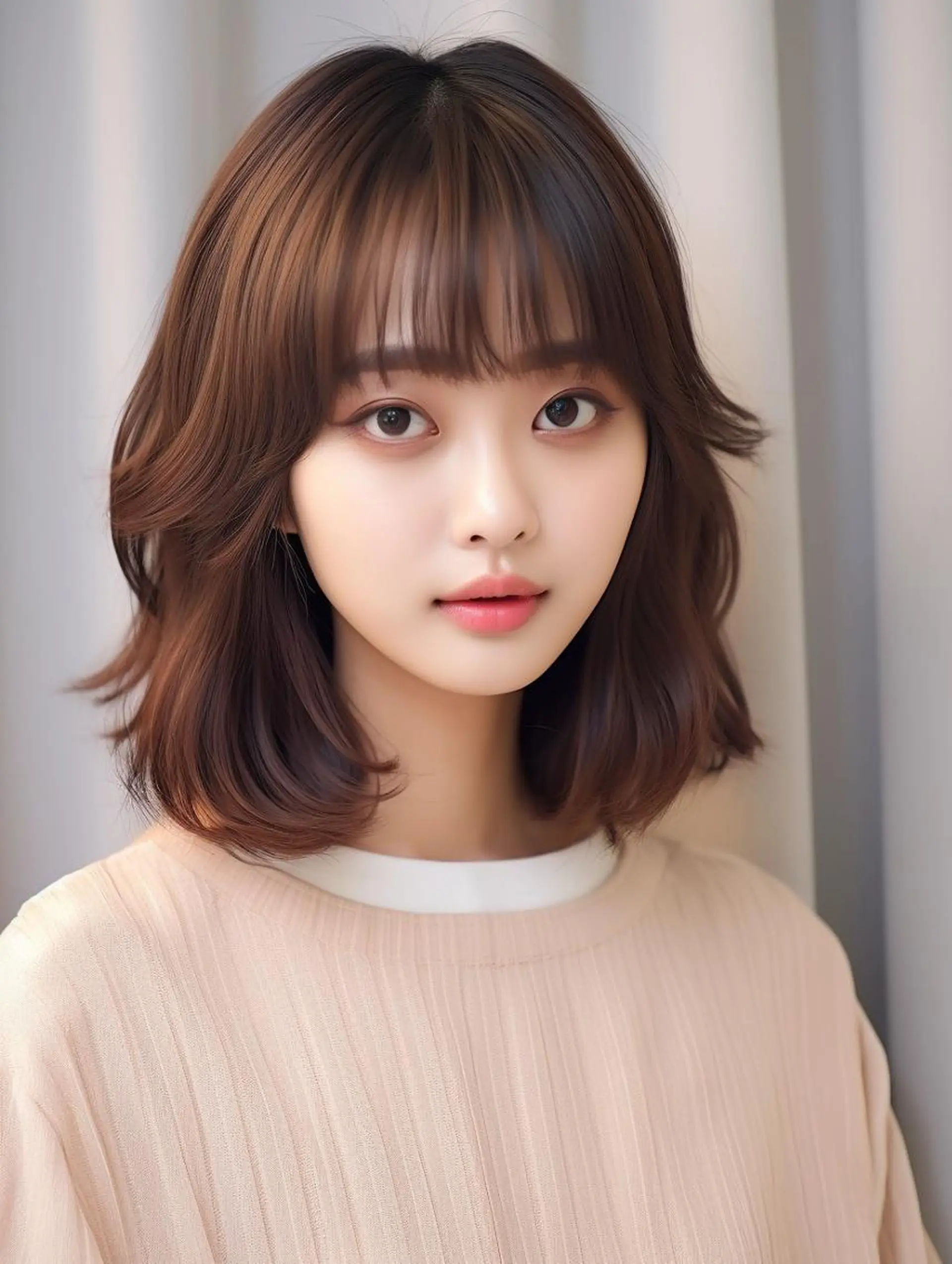 ショート カラー Lehm所属・表参道/さあ や/大人ナチュラルのヘアスタイル