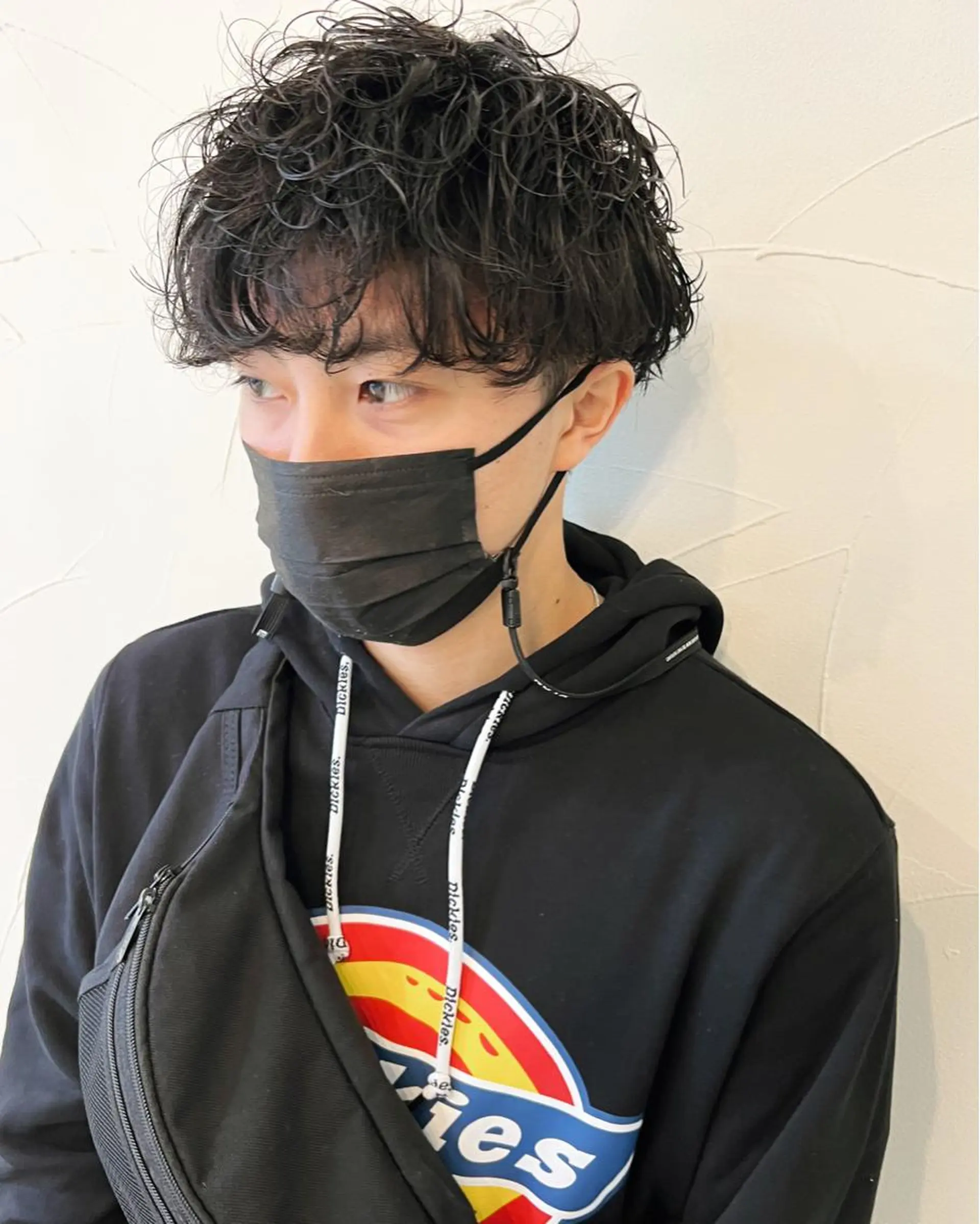 ショート パーマ メンズ 樋野 亮のヘアスタイル