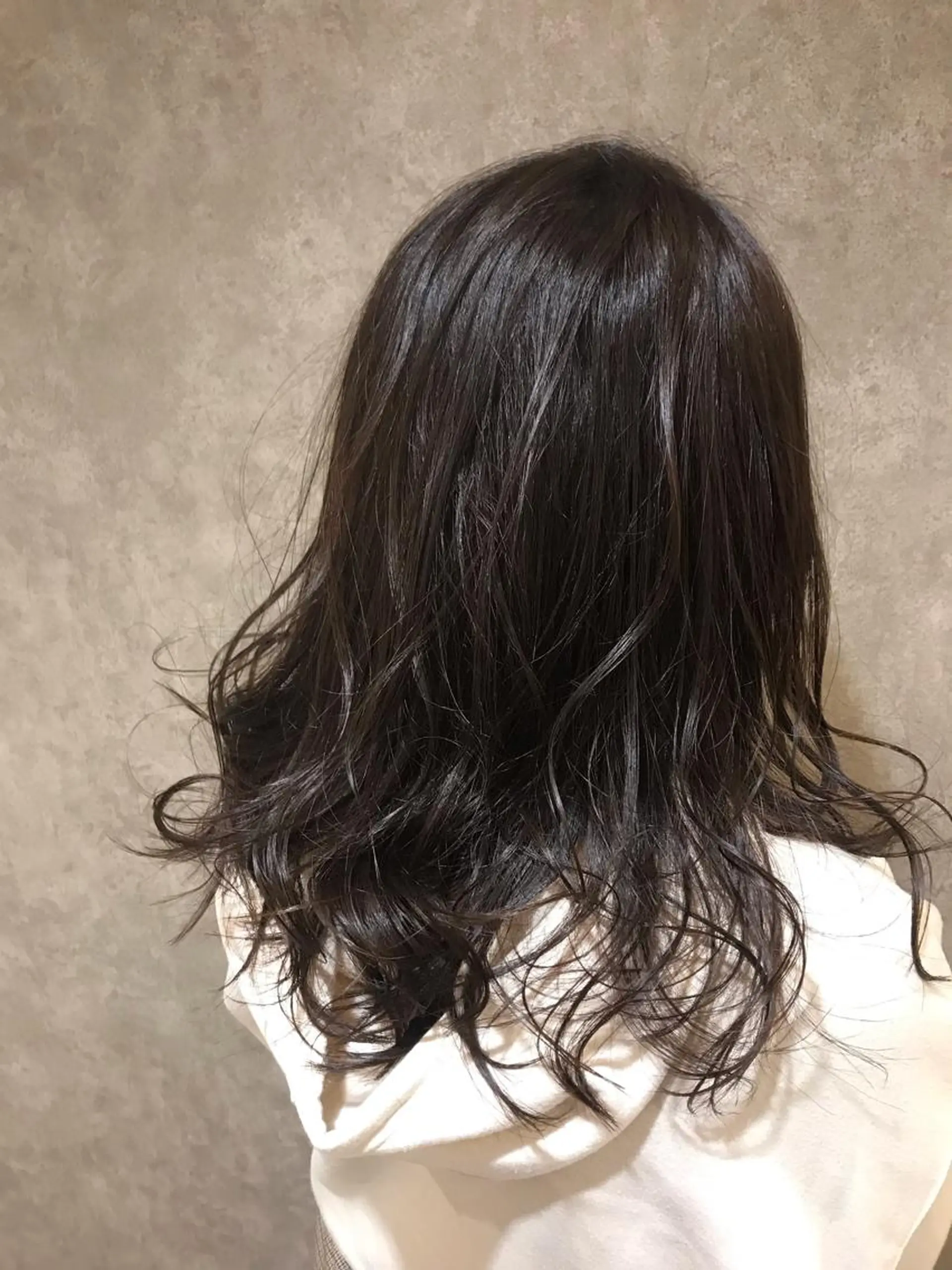 セミロング カラー グレージュ ヘアカラー Lamp所属・ショート／透明感 カラー加治竜汰💡のヘアスタイル