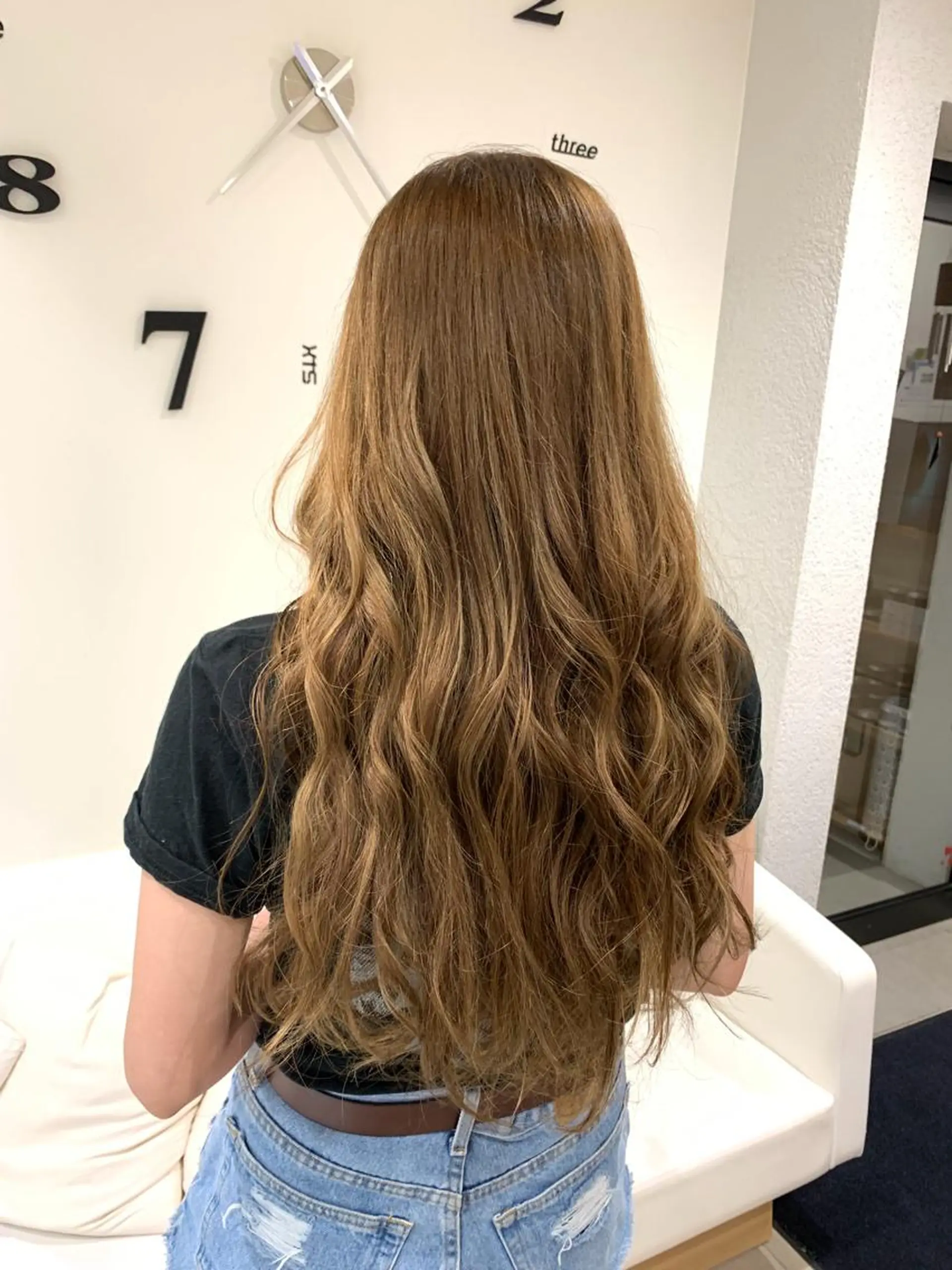 ロング カラー ヘアカラー 松吉 純平のヘアスタイル