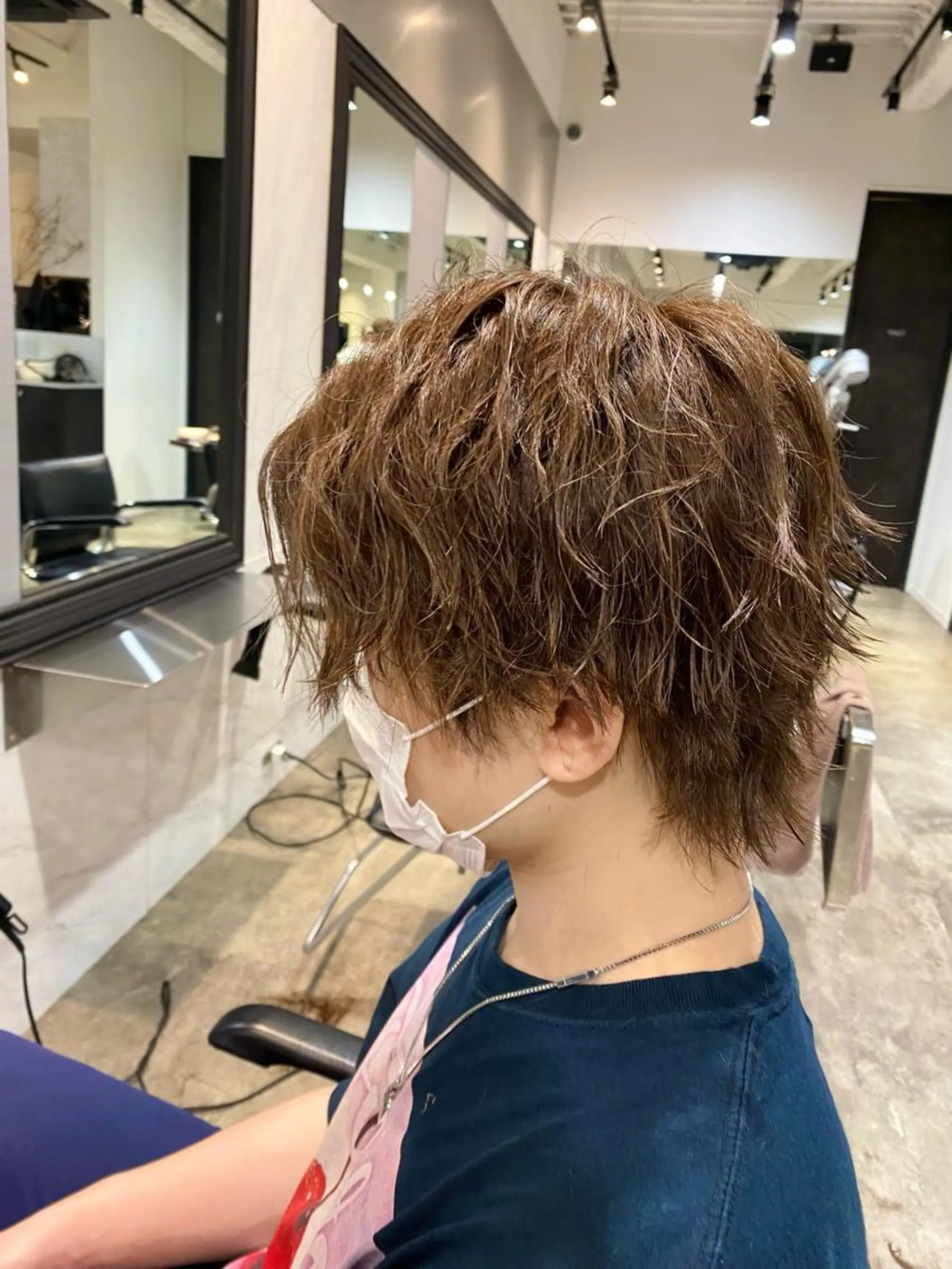 ショート メンズ メンズウルフカット ショートヘア ウルフカット 増子 祐太朗のヘアスタイル