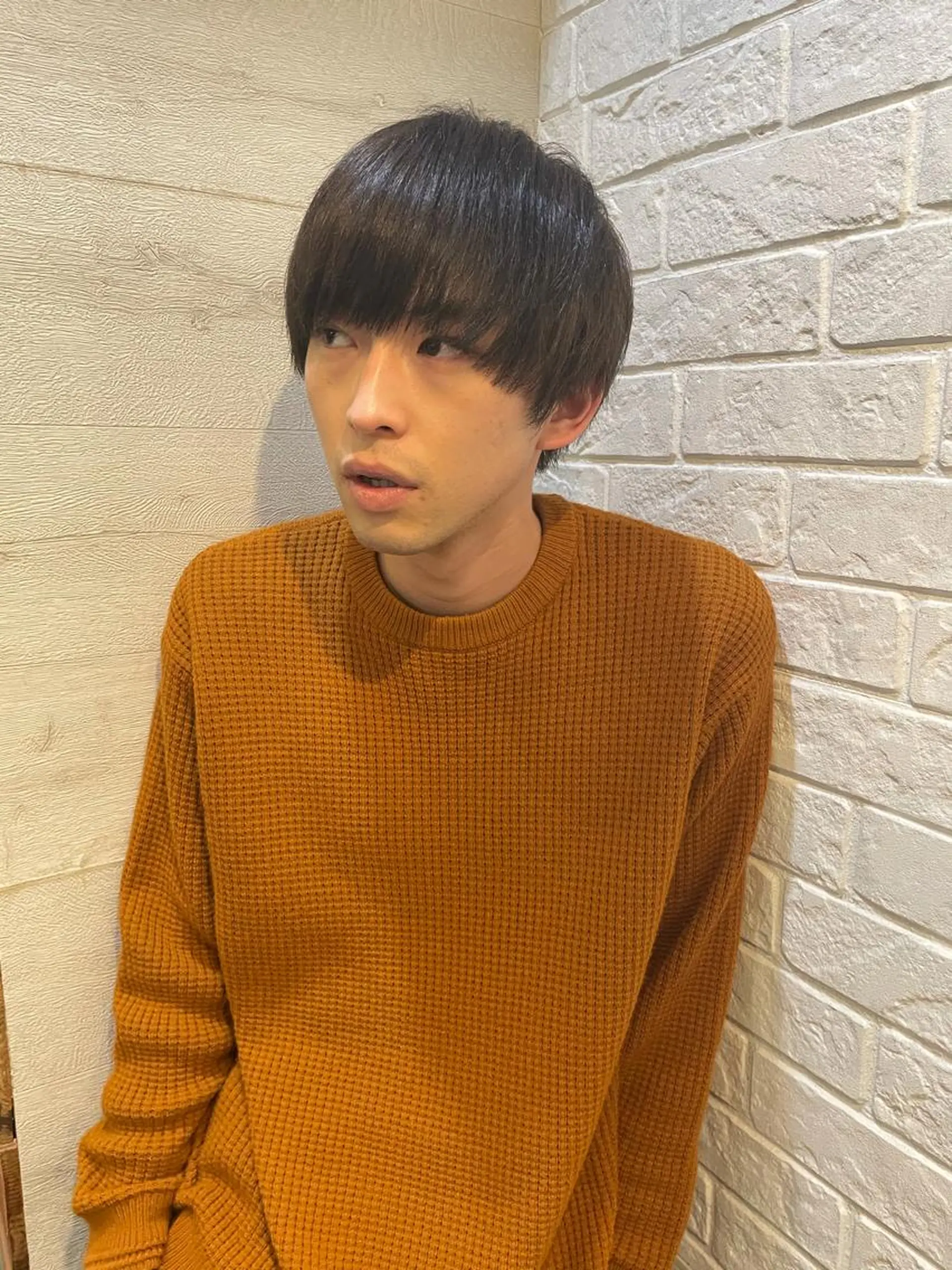 メンズ マッシュ カット メンズカット クドウユウキのヘアスタイル
