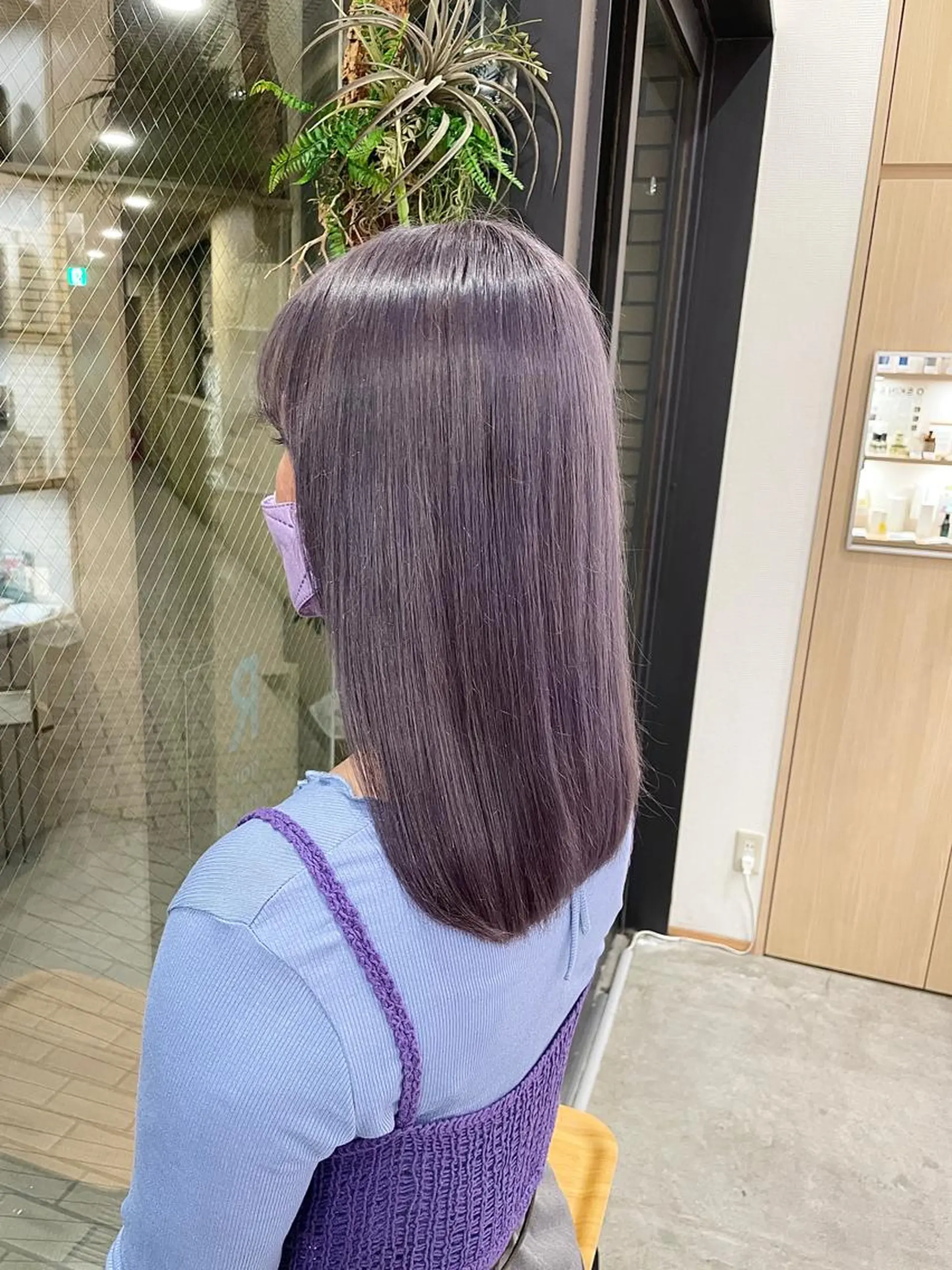 ミディアム ヘアカラー トリートメント 城　健太郎 💎ハイトーンのヘアスタイル