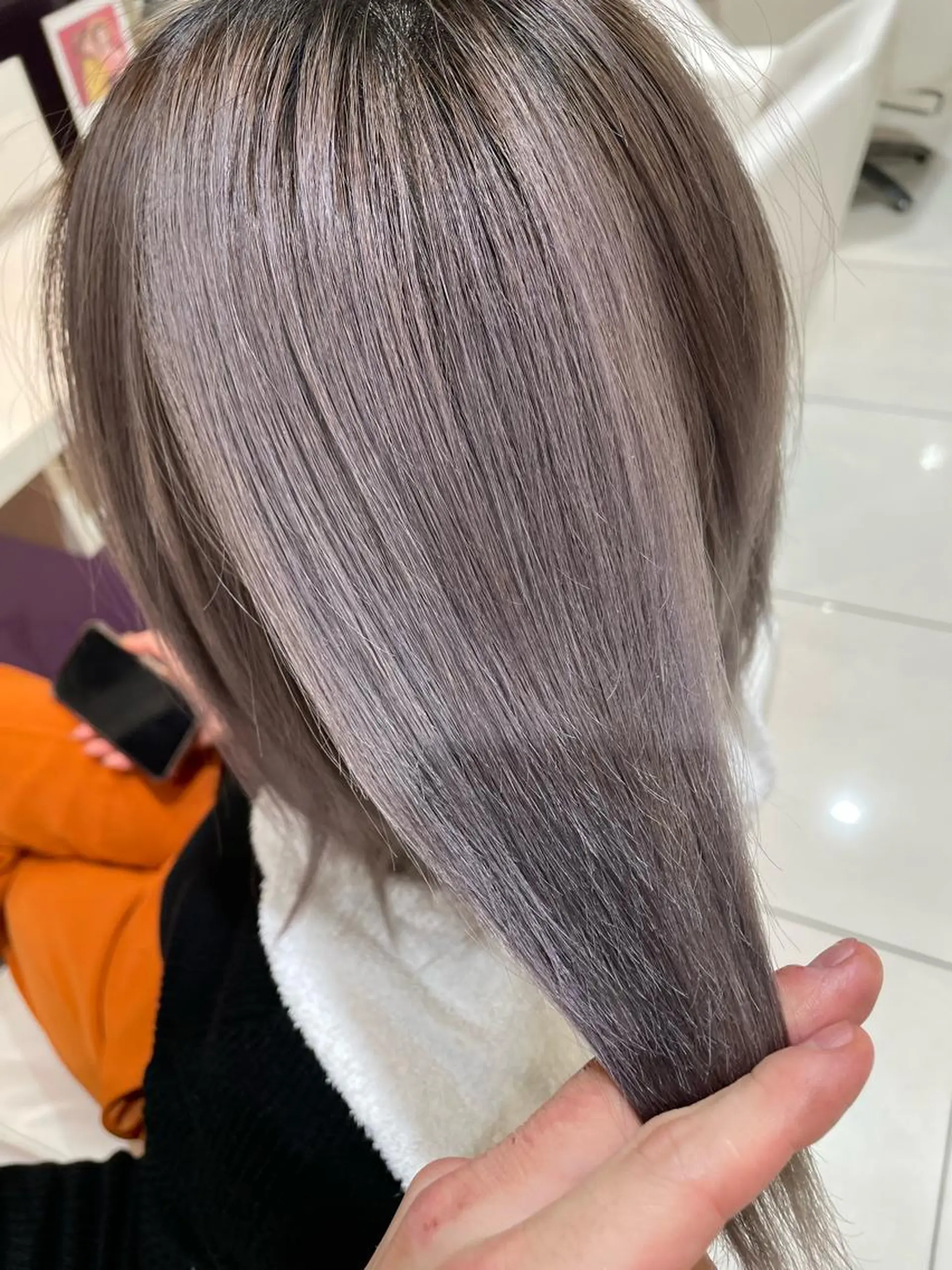 ミディアム 【髪質改善カラー】 うるはのヘアスタイル