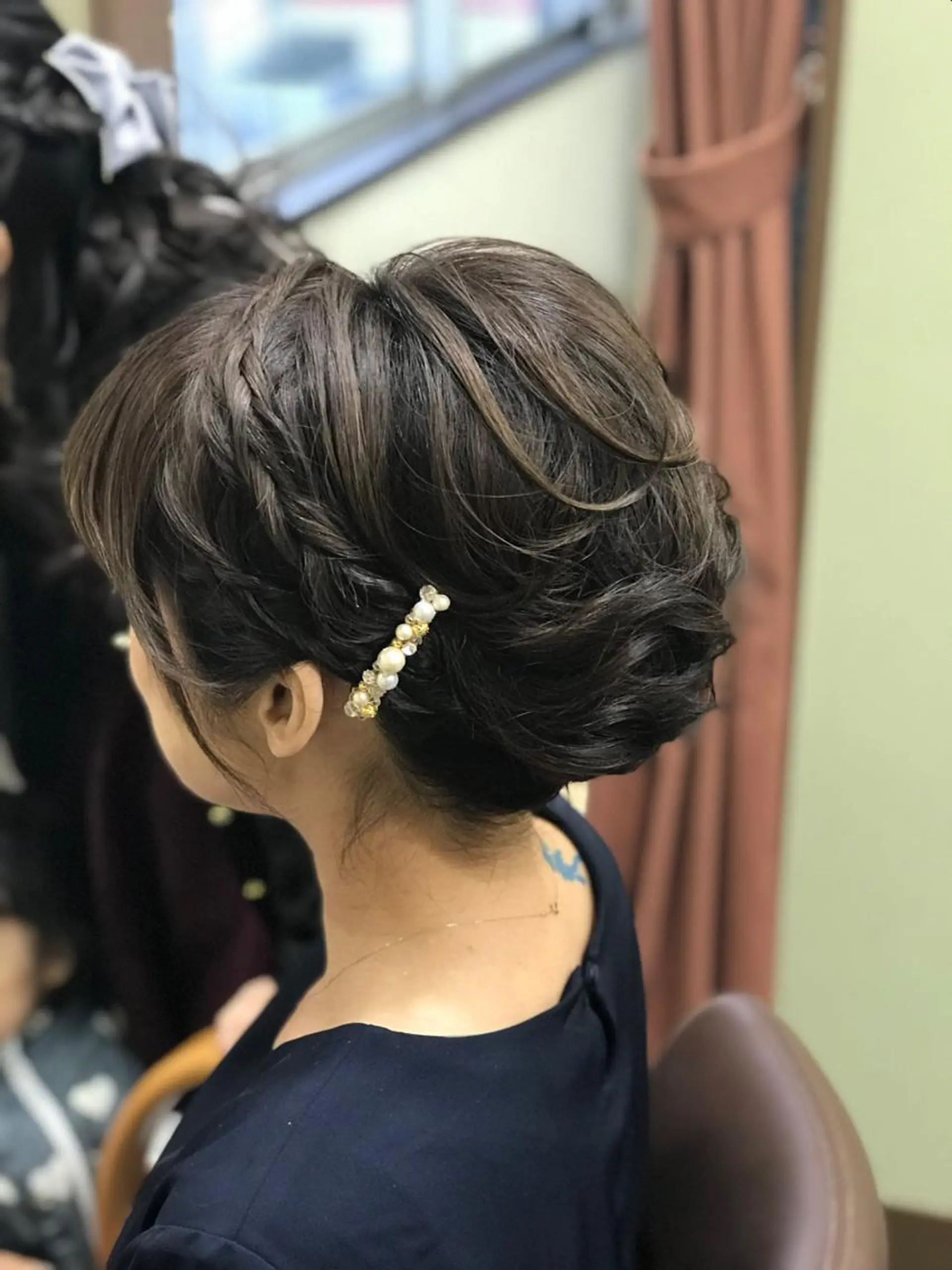 ショート ヘアアレンジ ショートヘア hairmake Sakura松本真理のヘアスタイル