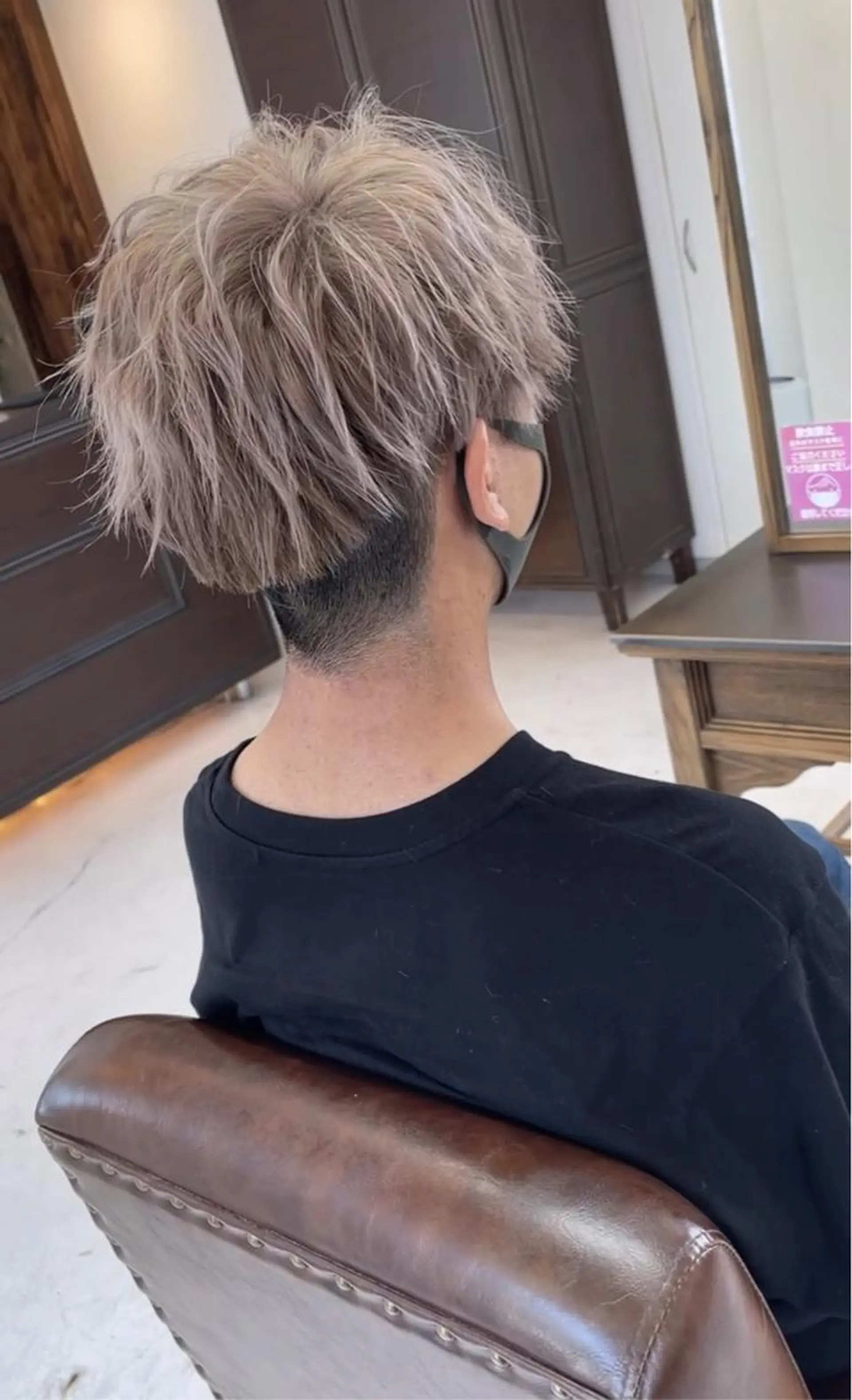 ショート カラー カット ヘアカラー トリートメント MARDI GRAS 蘭丸のヘアスタイル