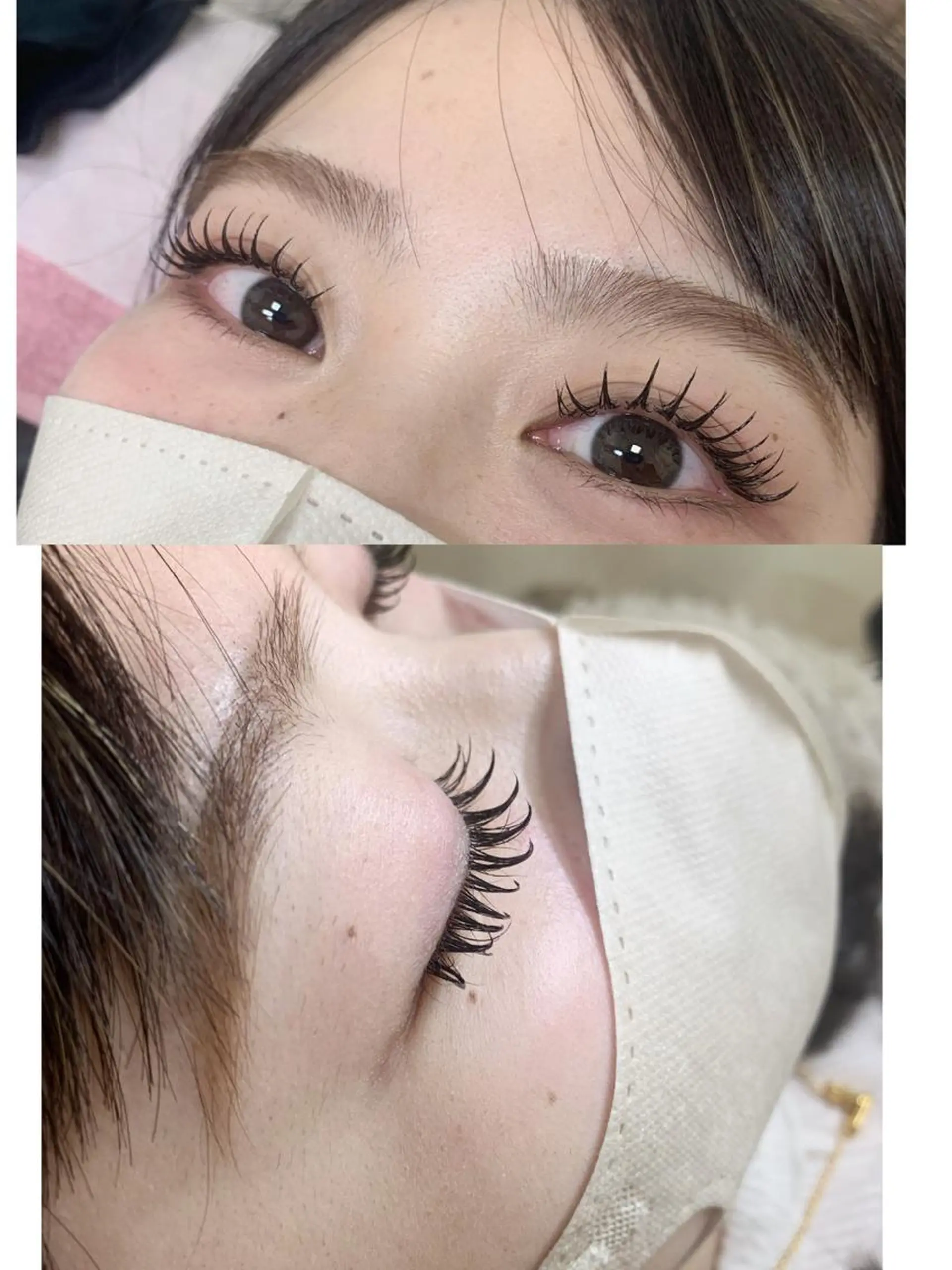 マツエク・マツパ フラットラッシュ W salon アイラッシュのマツエク・マツパデザイン