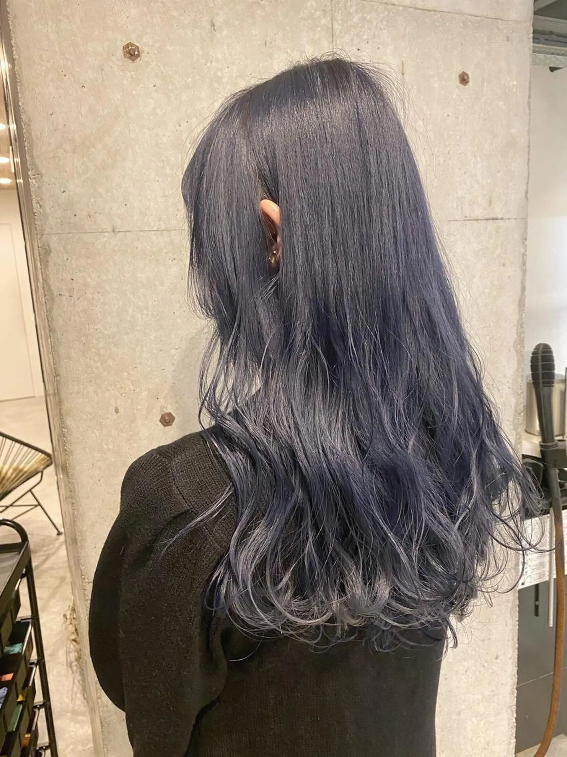 セミロング ヘアアレンジ カラー カット ヘアカラー ベージュ/ダブルカラ ー/新潟駅/青柳萌果のヘアスタイル
