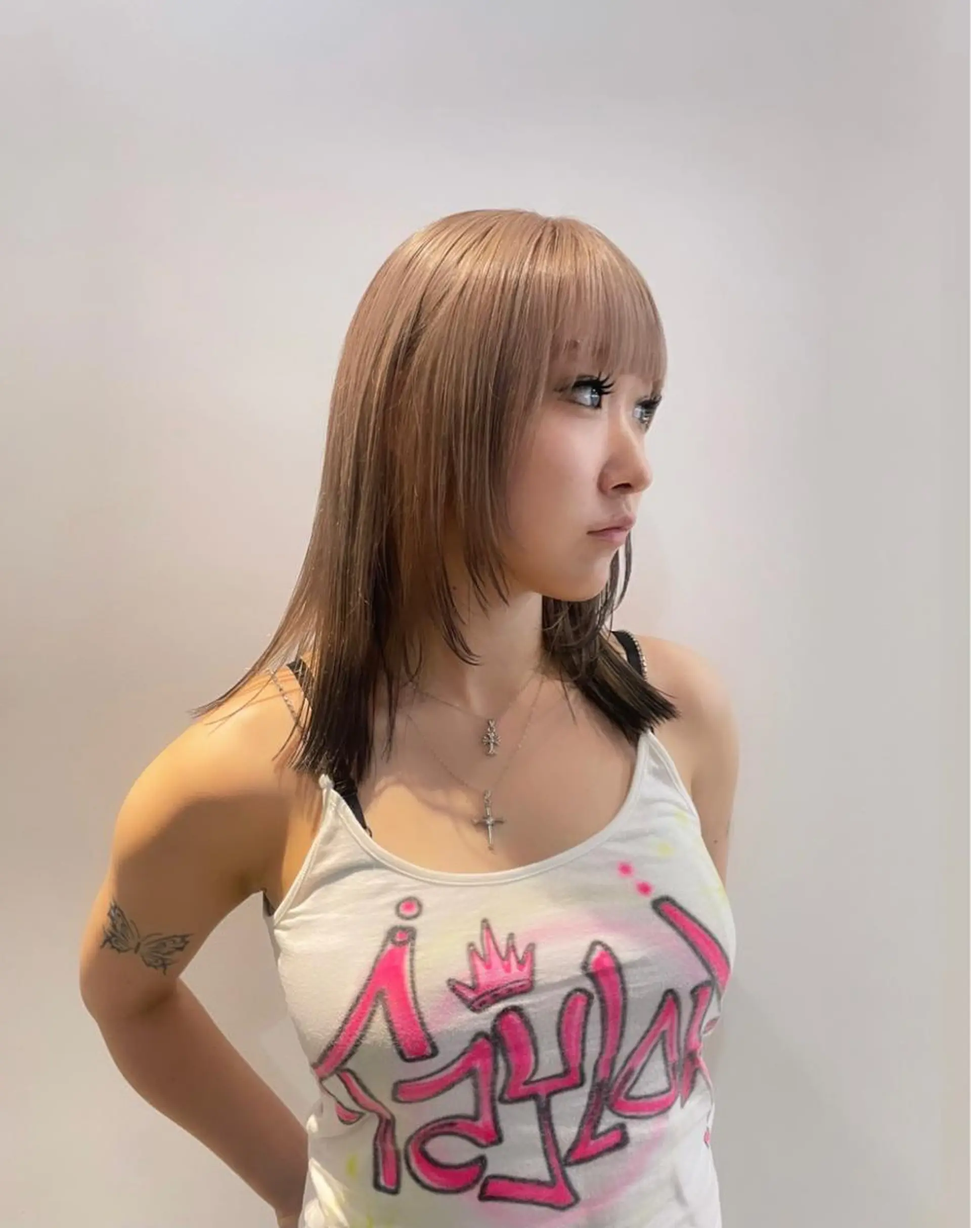 セミロング カラー ヘアカラー トリートメント Go to day渋谷sol店所属・🟧オシャレ女子多数 アツシ🟧のヘアスタイル