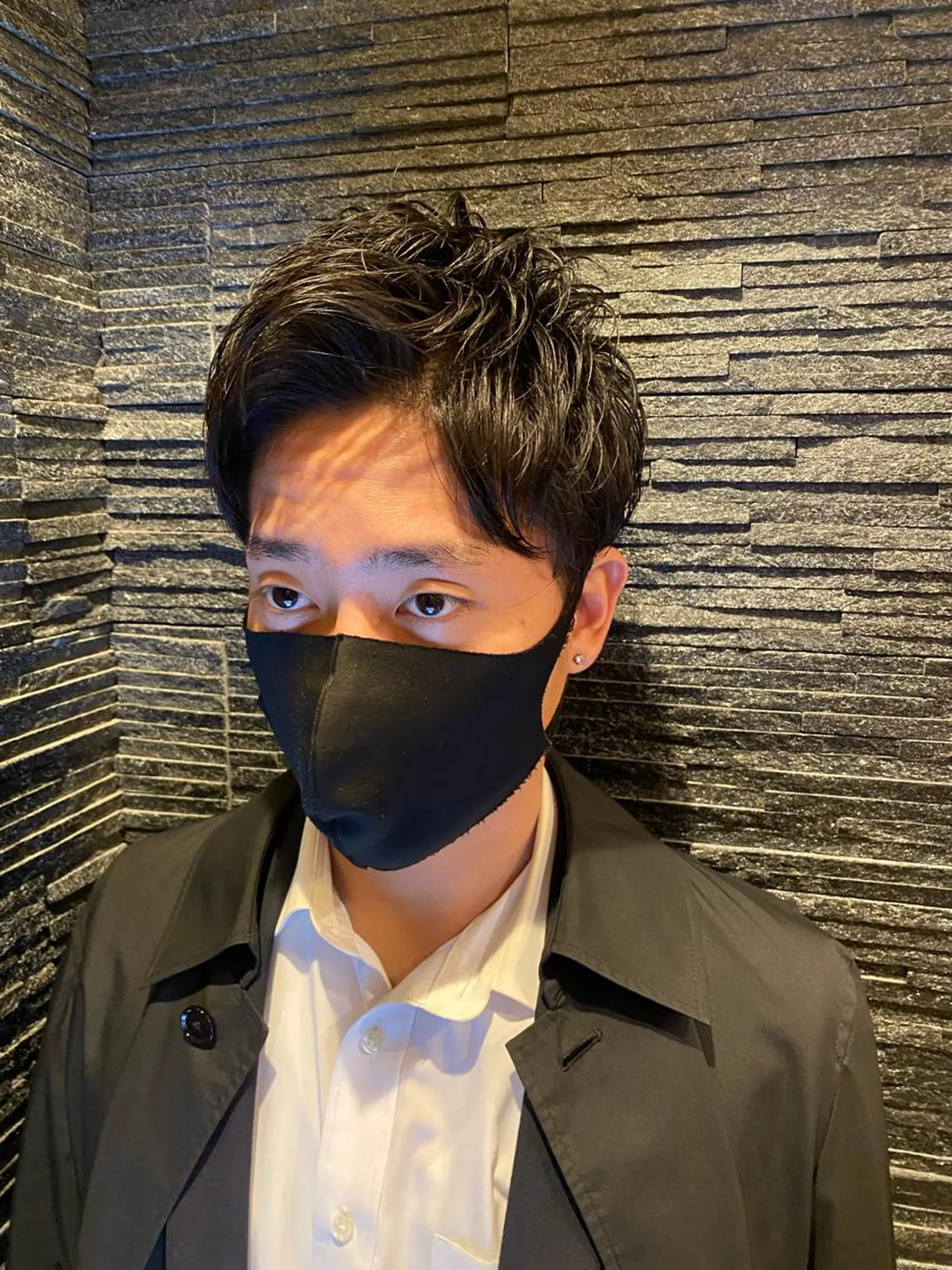 ミディアム 齋藤 大晟のヘアスタイル