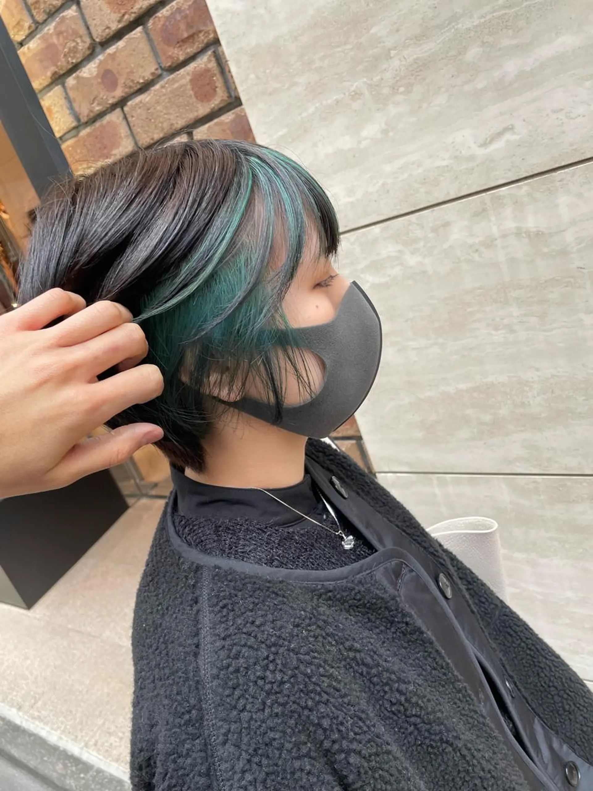 ショート カラー 人気のレイヤーカット TAROのヘアスタイル