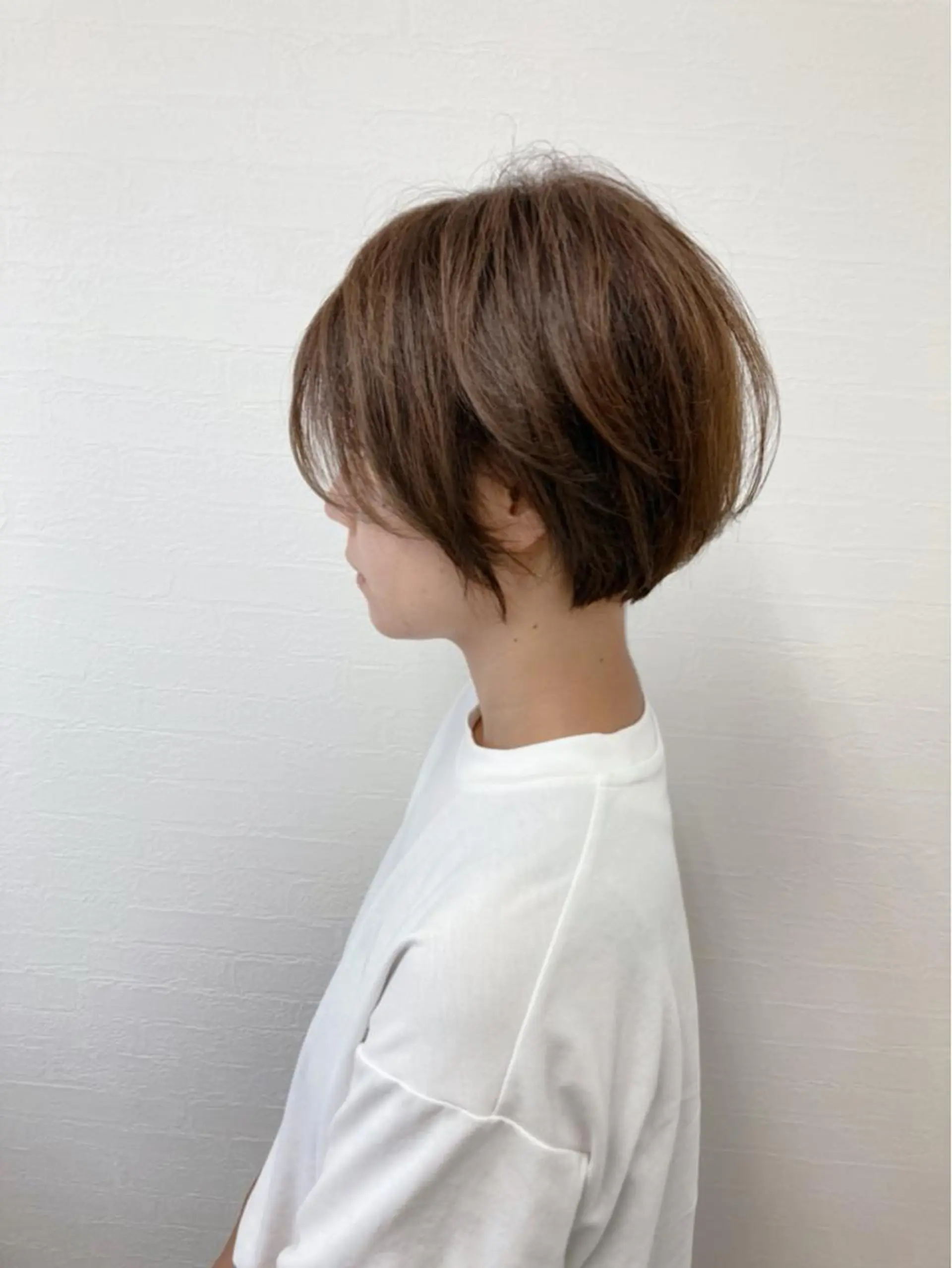ショート カラー ヘアカラー 星野 美沙のヘアスタイル