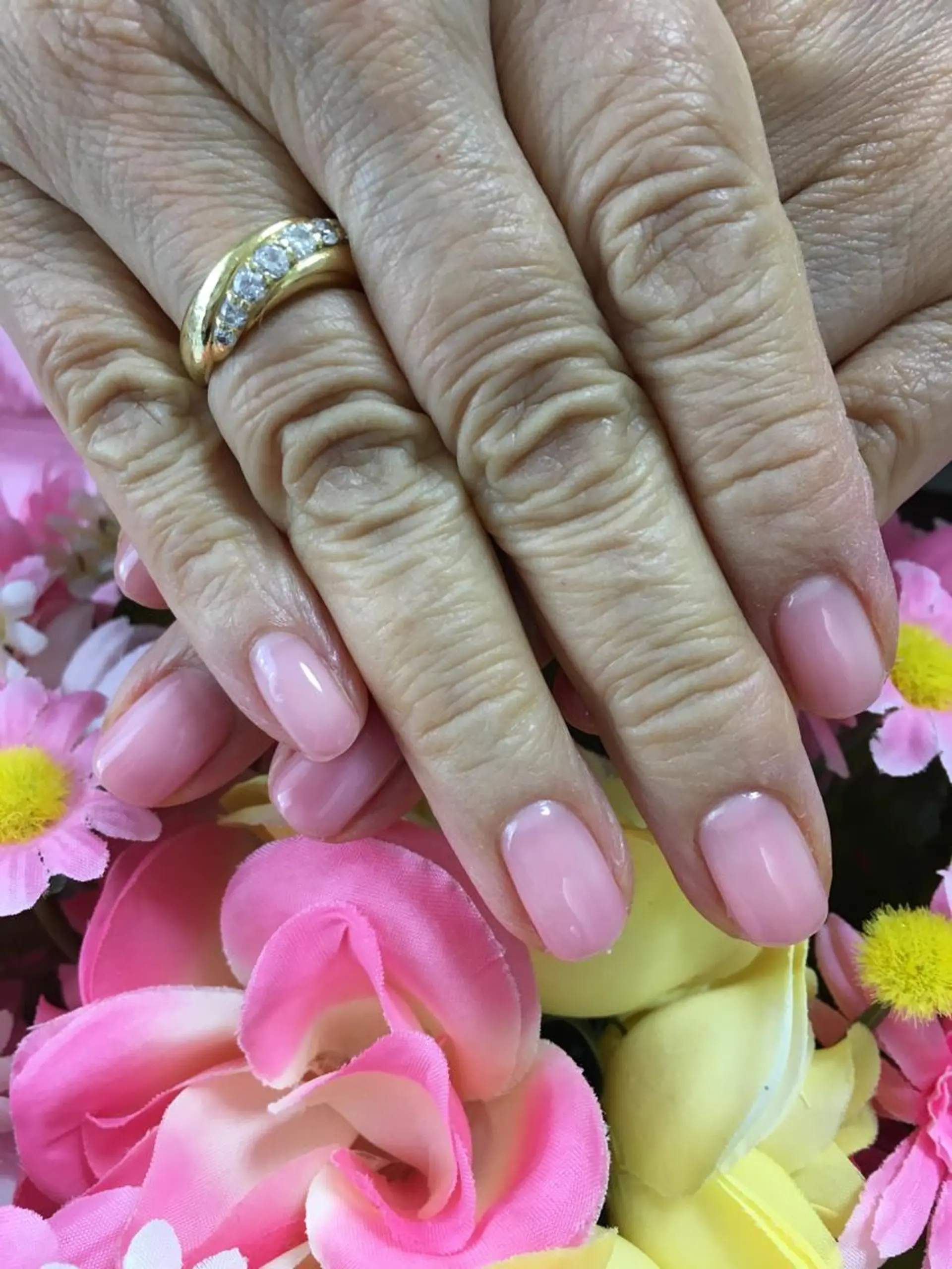 ショート ミディアム セミロング ロング カラー パーマ ヘアアレンジ キッズ ネイル マツエク・マツパ シンプルネイル nail salon＆school felice所属・フェリーチェ瑞江店 新山のネイルデザイン