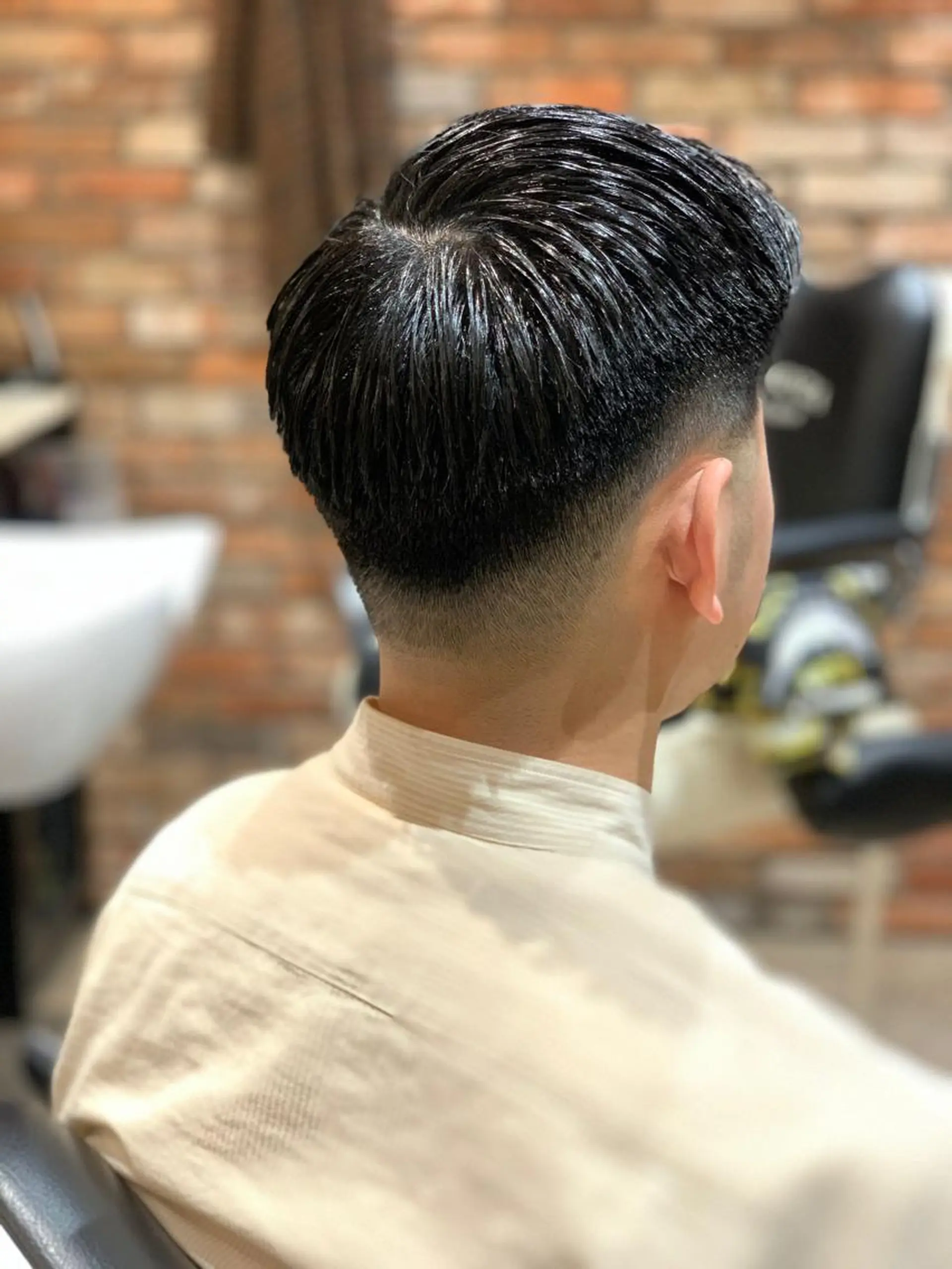 ショート メンズ HIROGINZAプレミアムバーバー赤坂店所属・田中 千恩のヘアスタイル